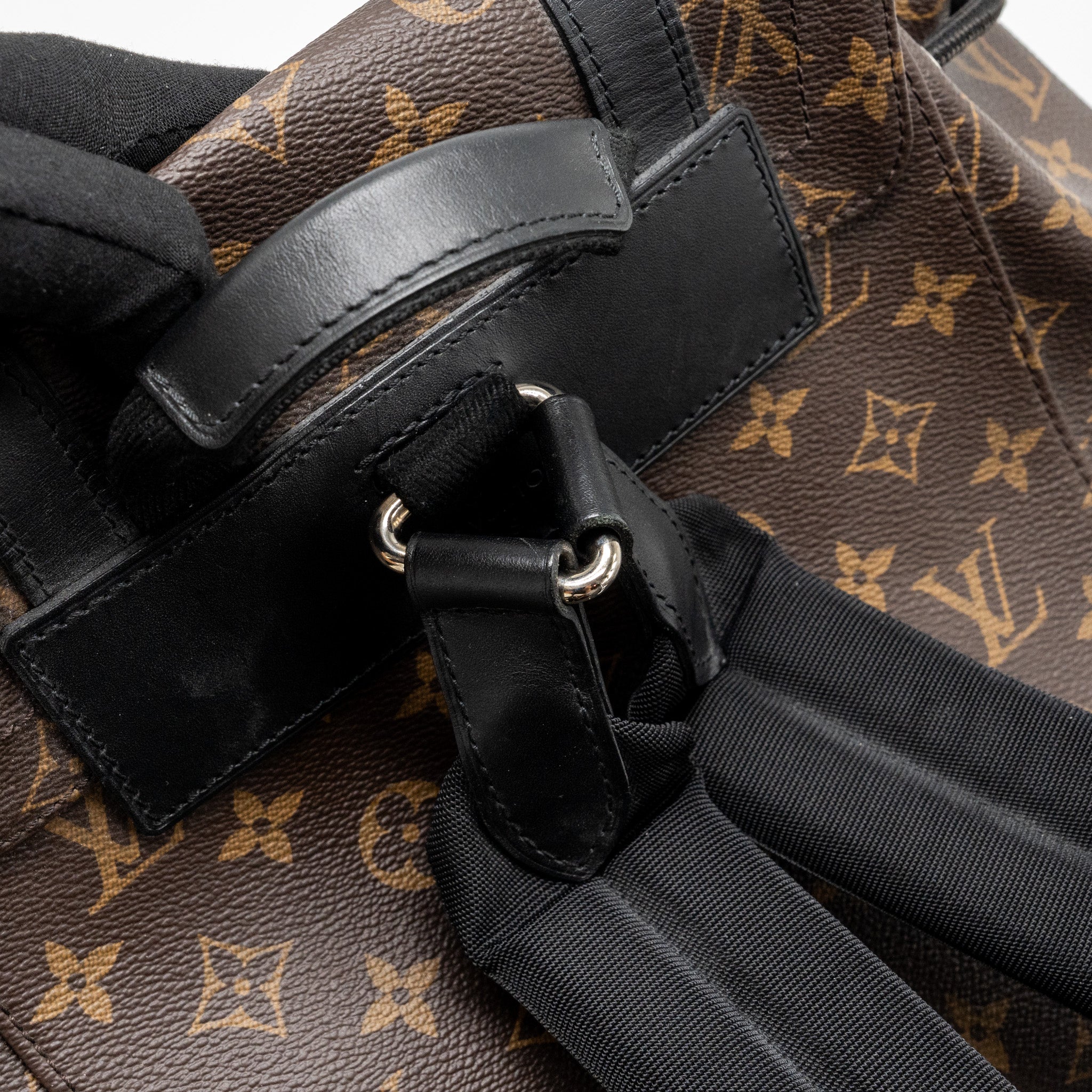 CHRISTOPHER BACKPACK MONOGRAM CANVAS/LEATHER SHW