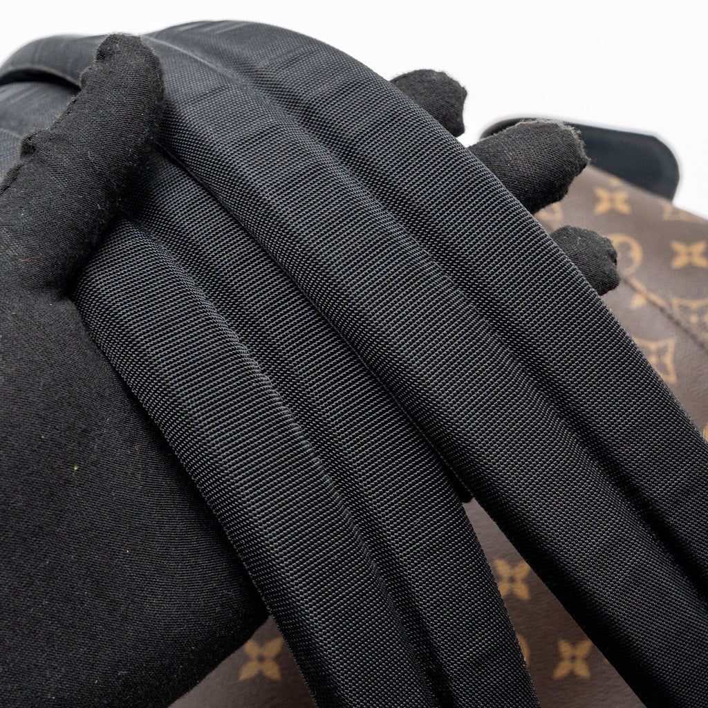 CHRISTOPHER BACKPACK MONOGRAM CANVAS/LEATHER SHW