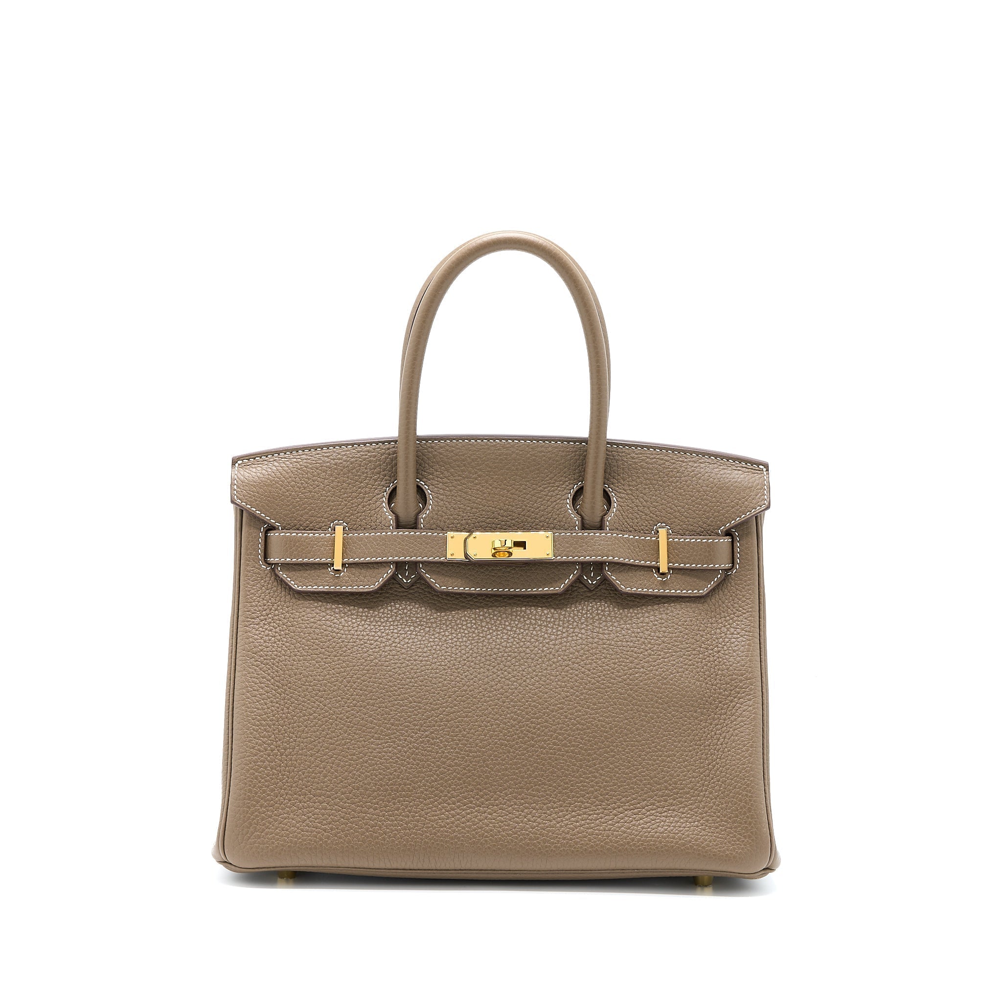 HERMES BIRKIN 30 CLEMENCE ETOUPE GHW