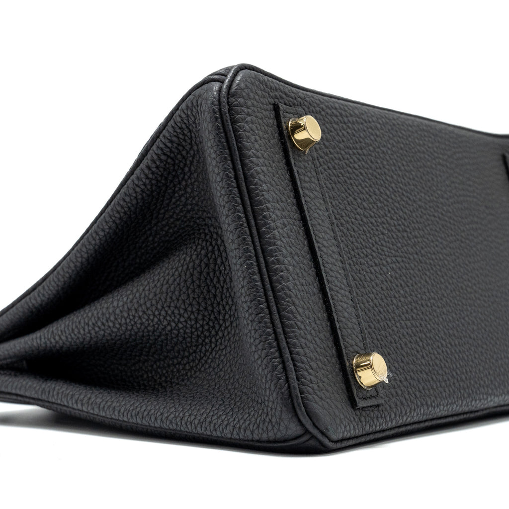 HERMES BIRKIN25 TOGO BLACK GHW