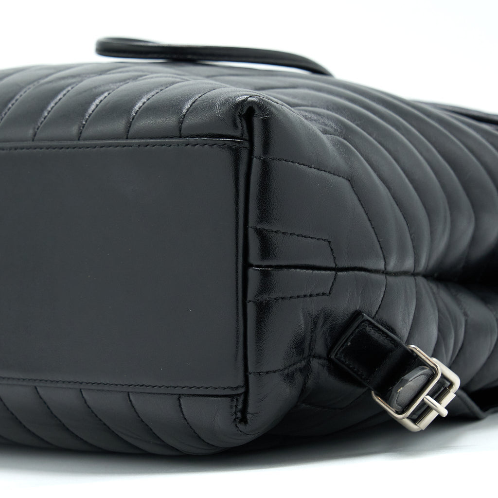 /YSL LOU LOU BACKPACK BLACK SHW