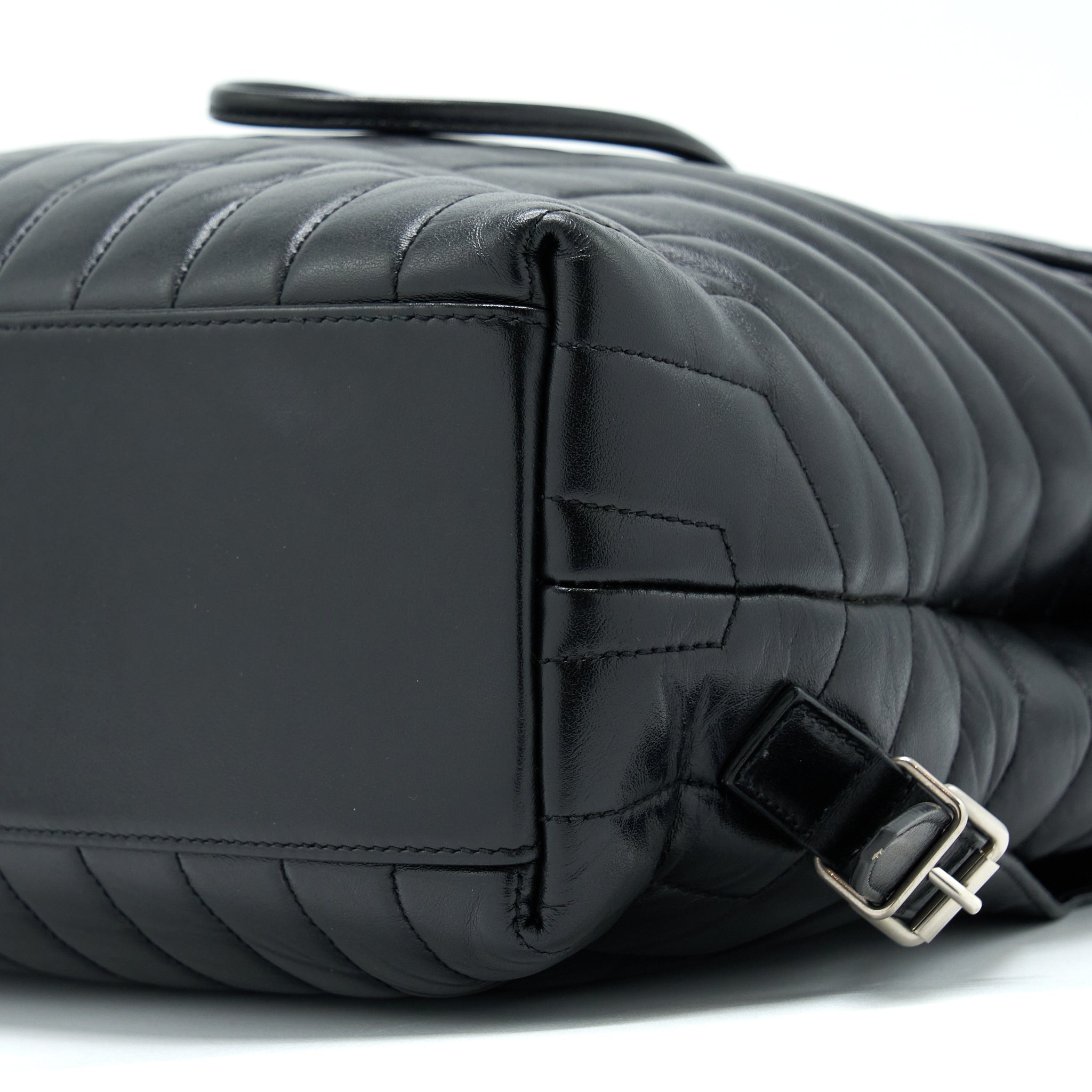 /YSL LOU LOU BACKPACK BLACK SHW