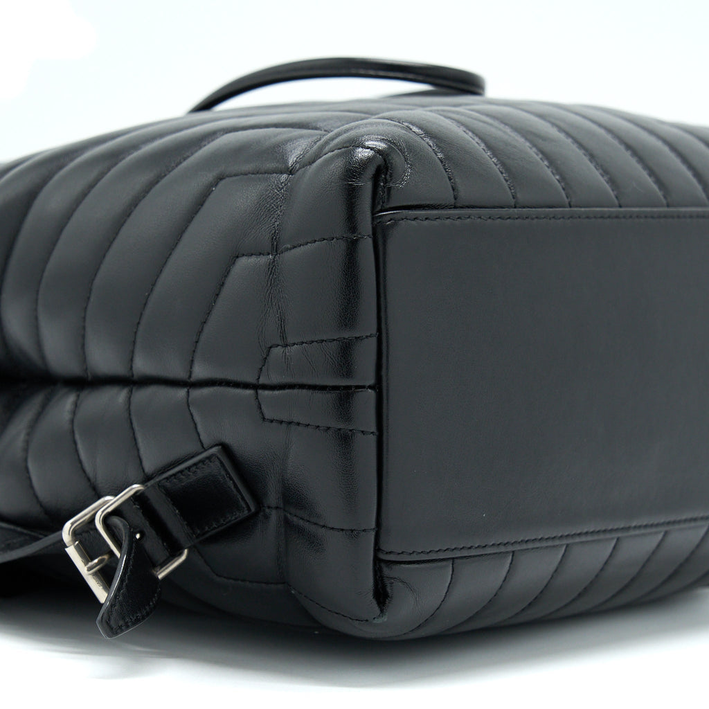 /YSL LOU LOU BACKPACK BLACK SHW