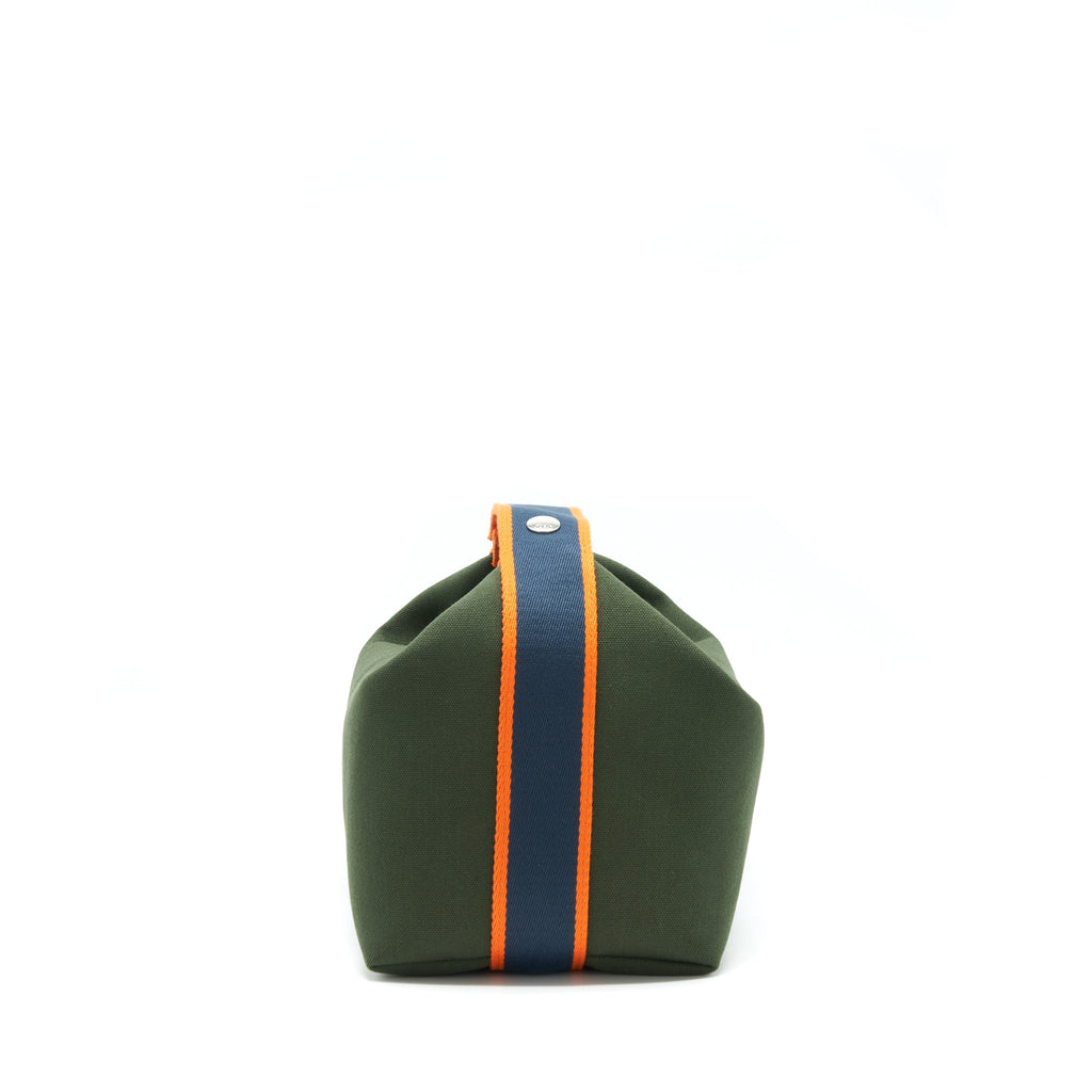 BRIDE-A-BRAC CASE LARGE MODEL TRAVEL POUCH DARK GREEN