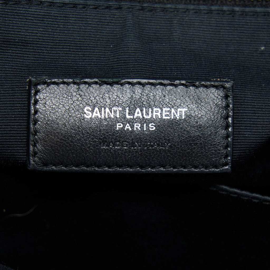 /YSL LOU LOU BACKPACK BLACK SHW