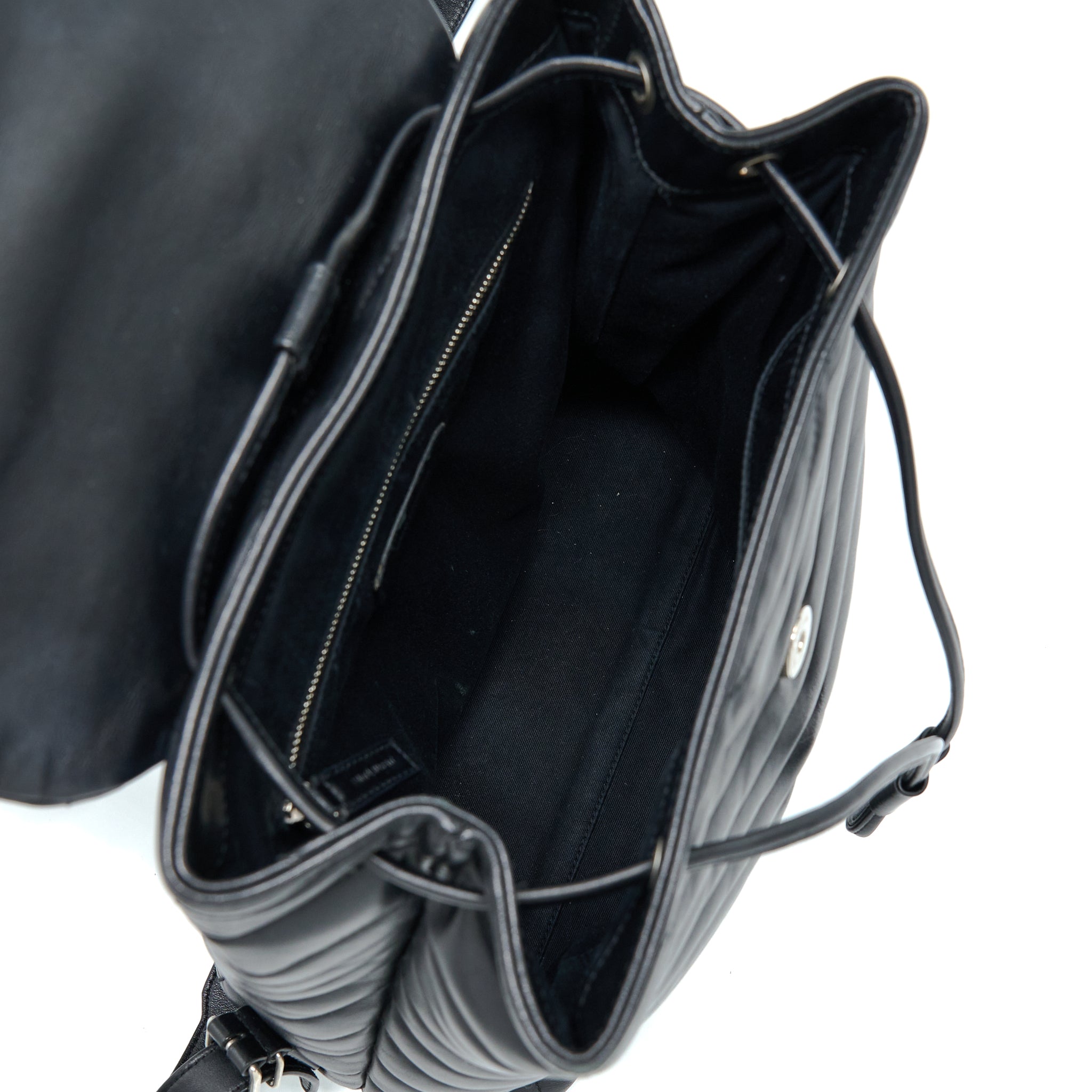 /YSL LOU LOU BACKPACK BLACK SHW