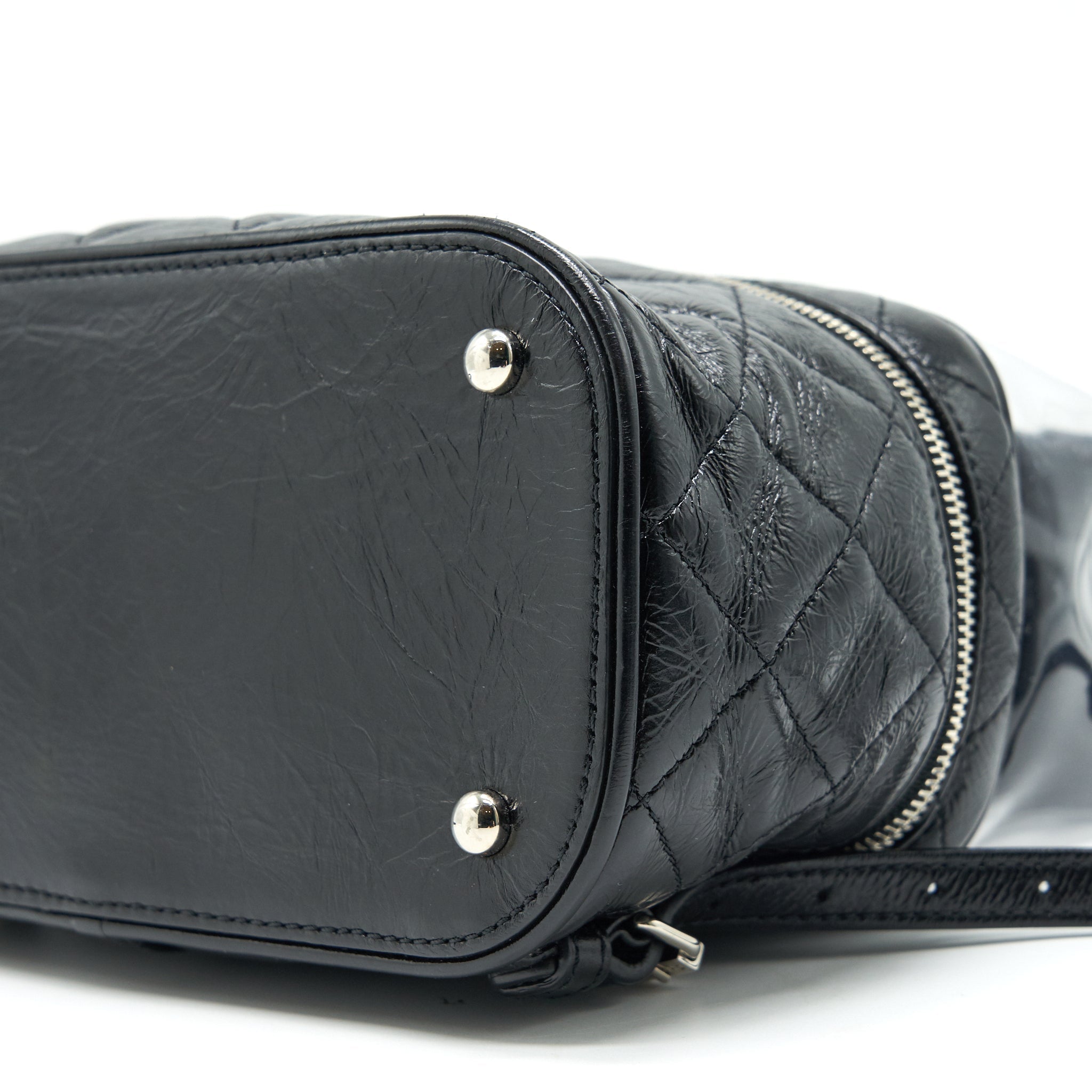 TRANSPARENT BACKPACK PVC/ LEATHER BACKPACK
