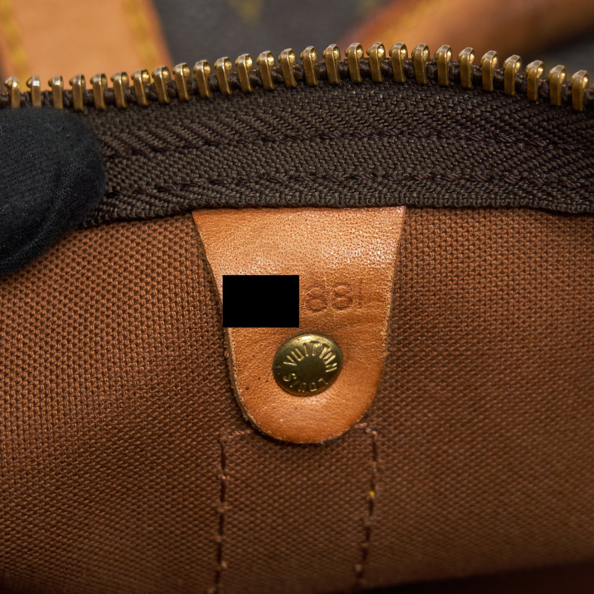 KEEPALL 55 MONOGRAM CANVAS GHW