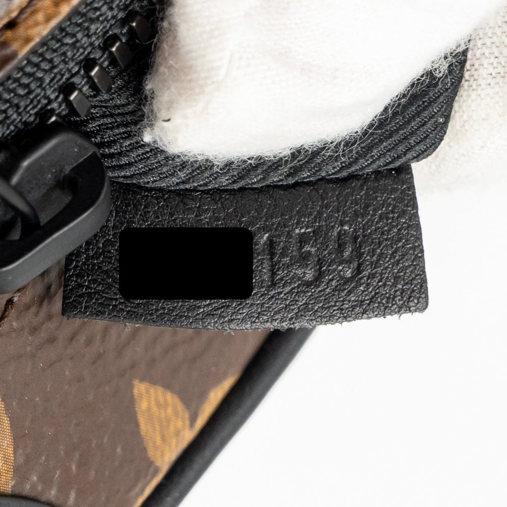 MINI SOFT TRUNK MONOGRAM CANVAS MARA-BLACK/ORANGE HARDWARE