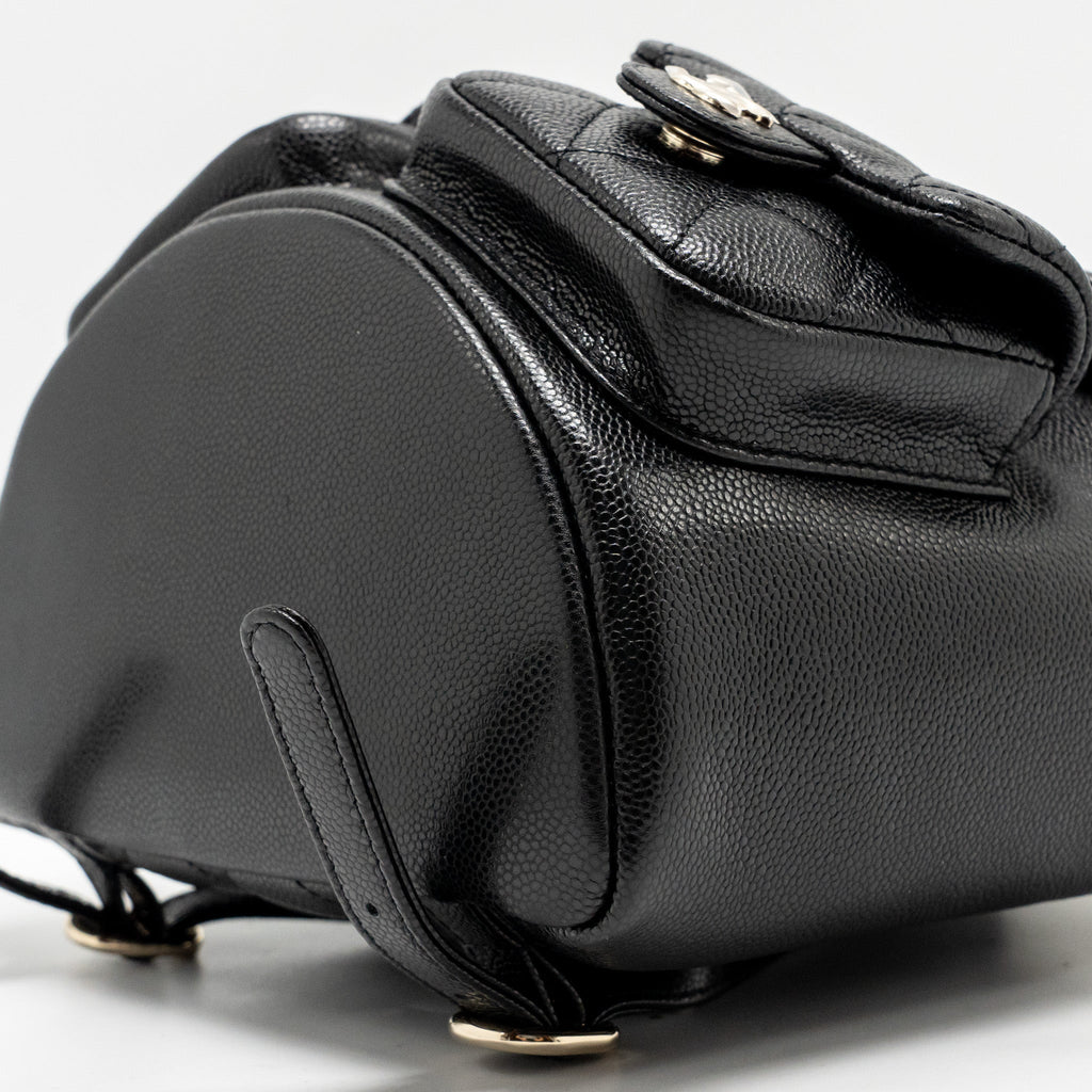 TRIPLE PACK DUMA BACKPACK CAVIAR BLACK LGHW (MICROCHIP)