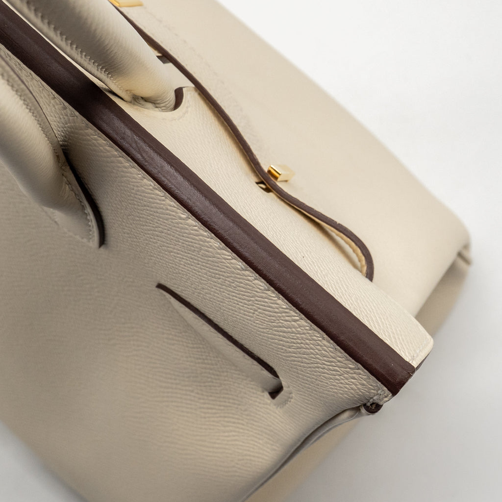 HERMES BIRKIN 30 EPSOM NATA GHW