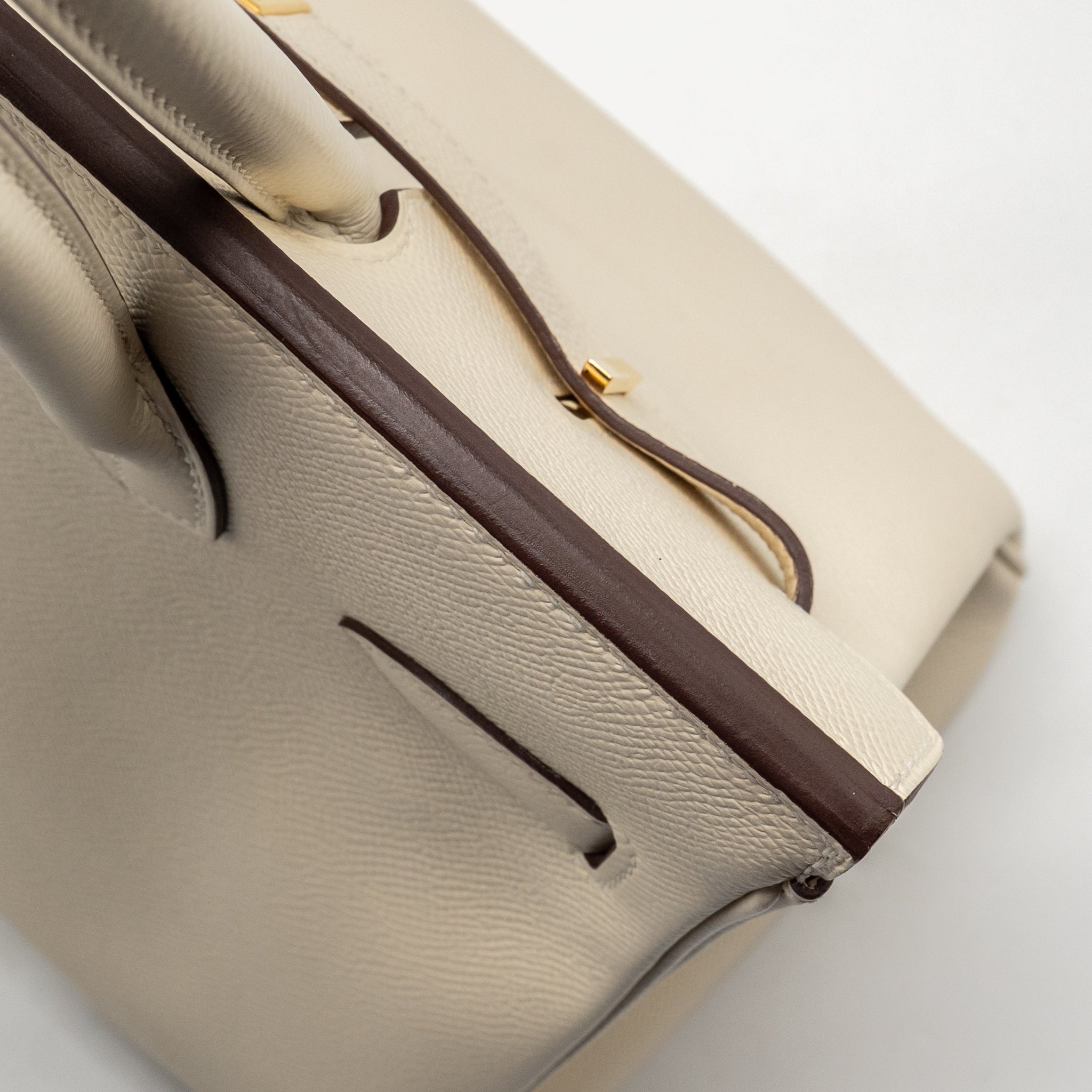 HERMES BIRKIN 30 EPSOM NATA GHW