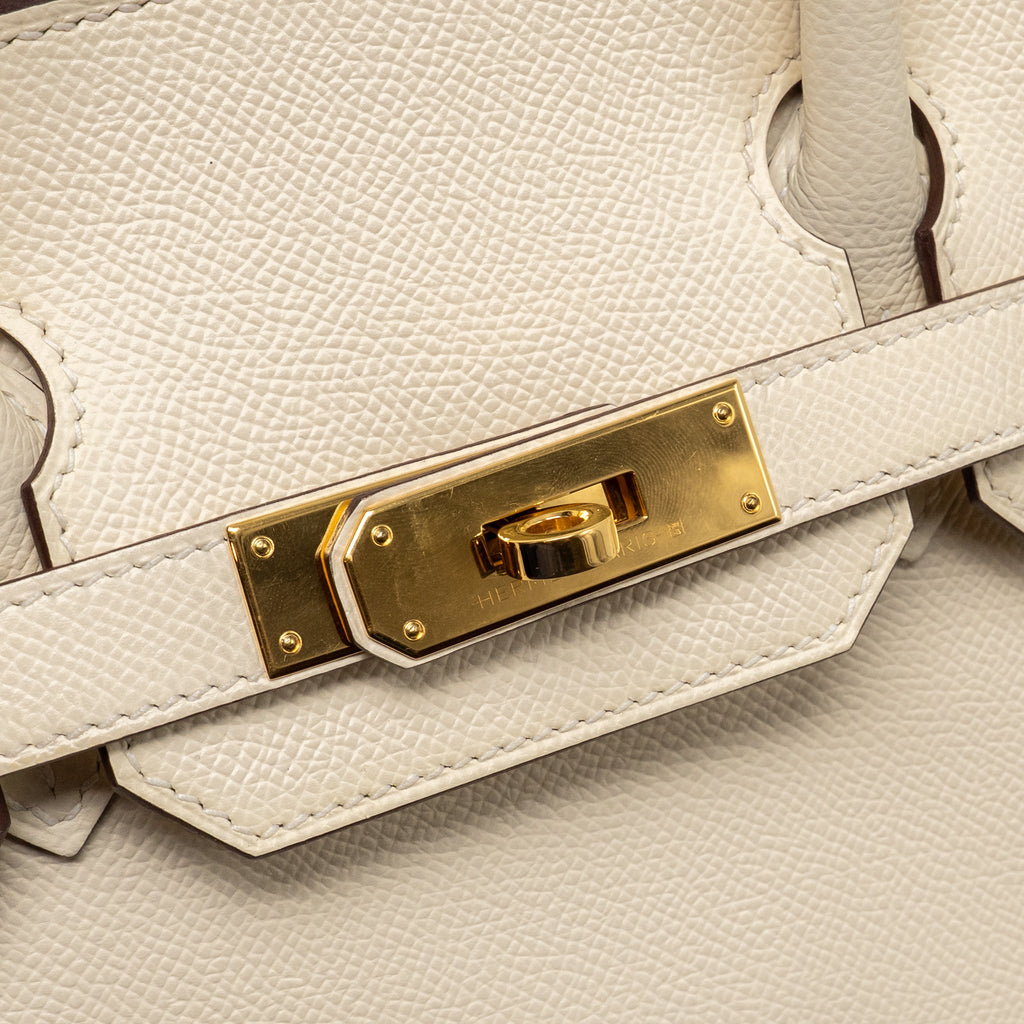 HERMES BIRKIN 30 EPSOM NATA GHW