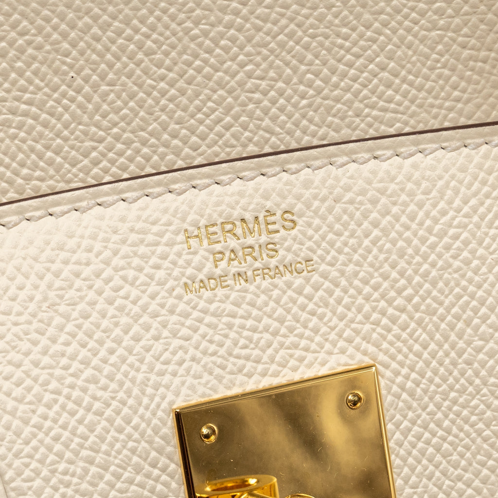 HERMES BIRKIN 30 EPSOM NATA GHW