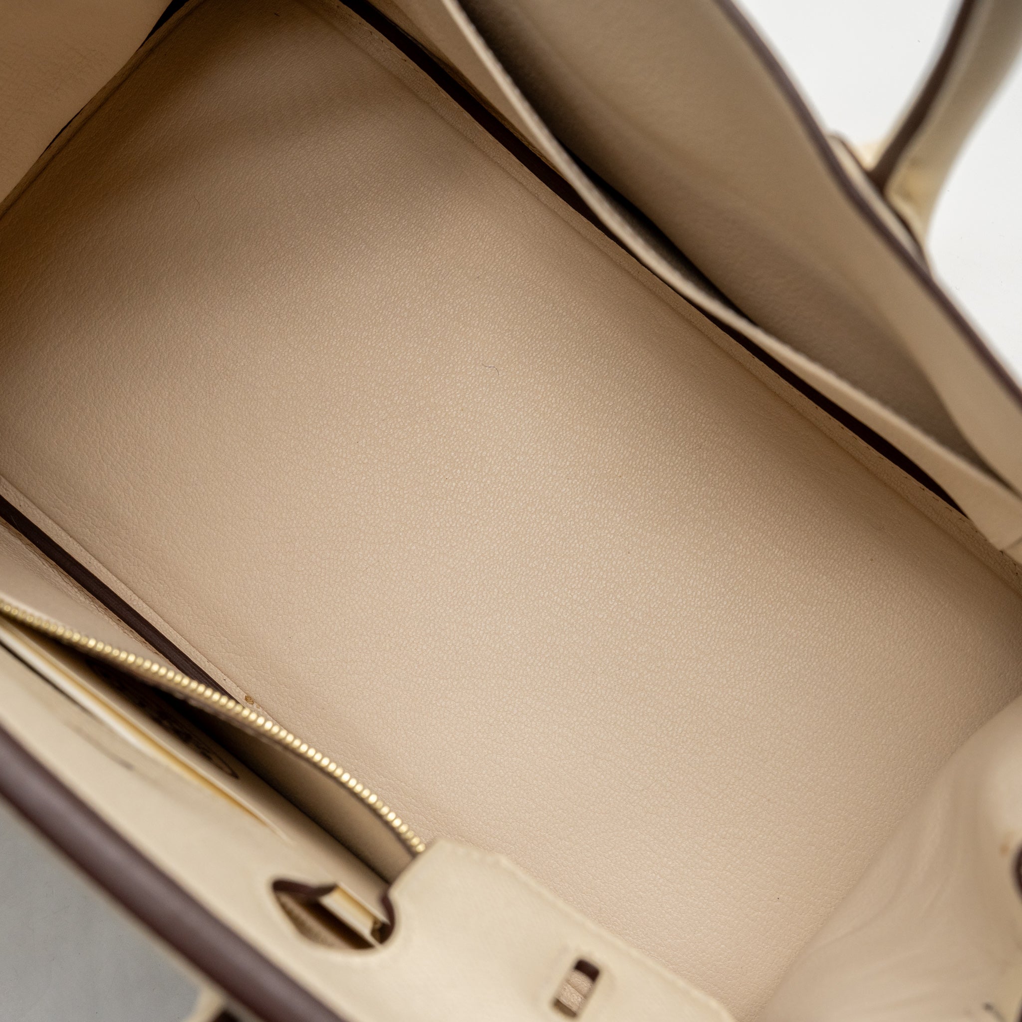HERMES BIRKIN 30 EPSOM NATA GHW