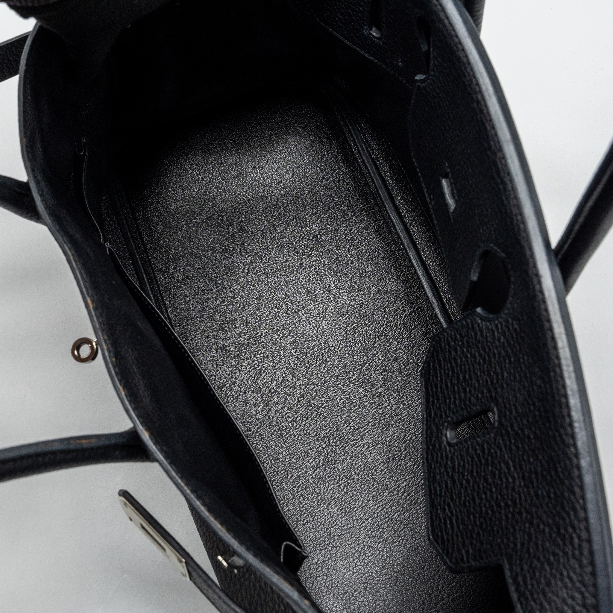 HERMES SHOULDER BIRKIN CLEMENCE BLACK SHW