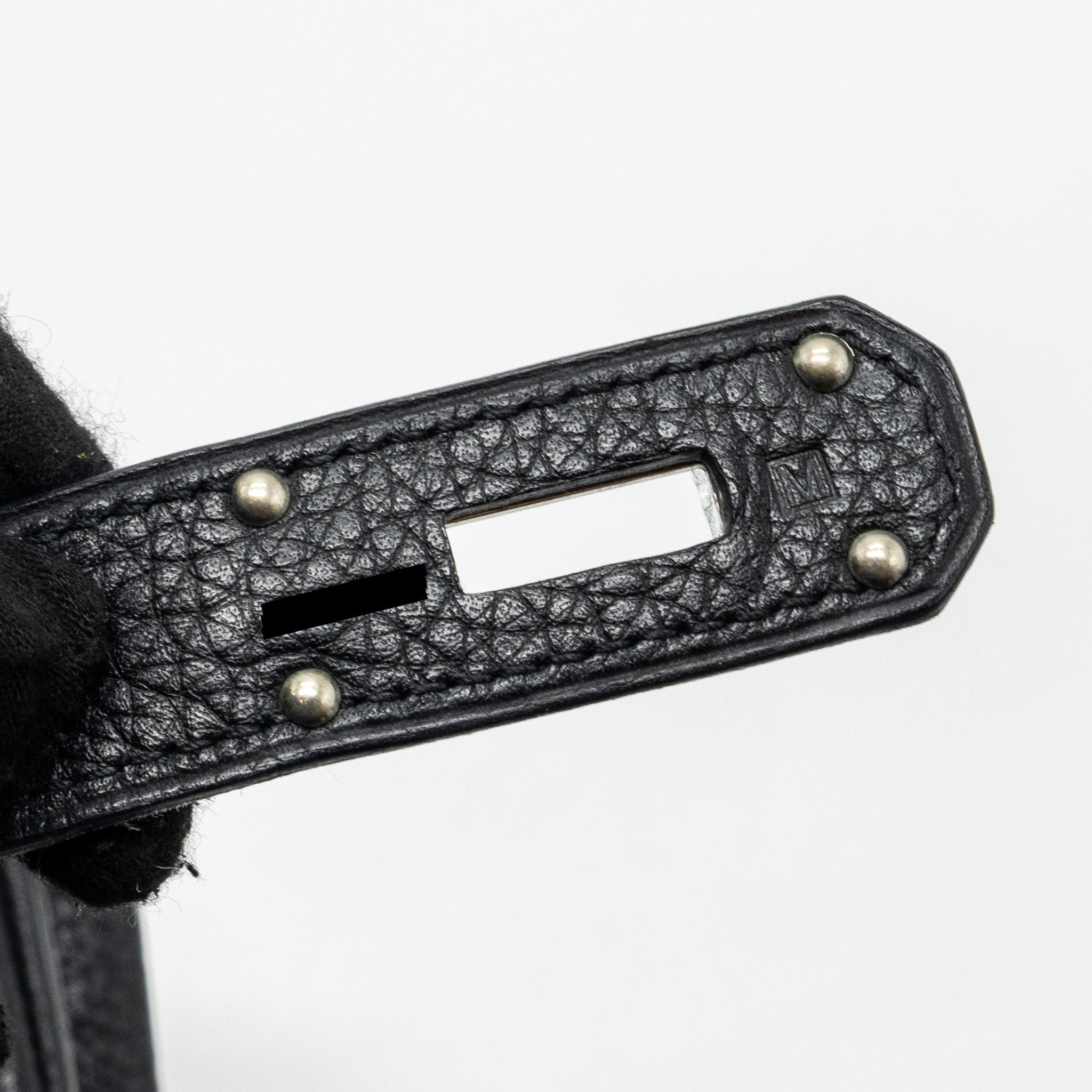 HERMES SHOULDER BIRKIN CLEMENCE BLACK SHW