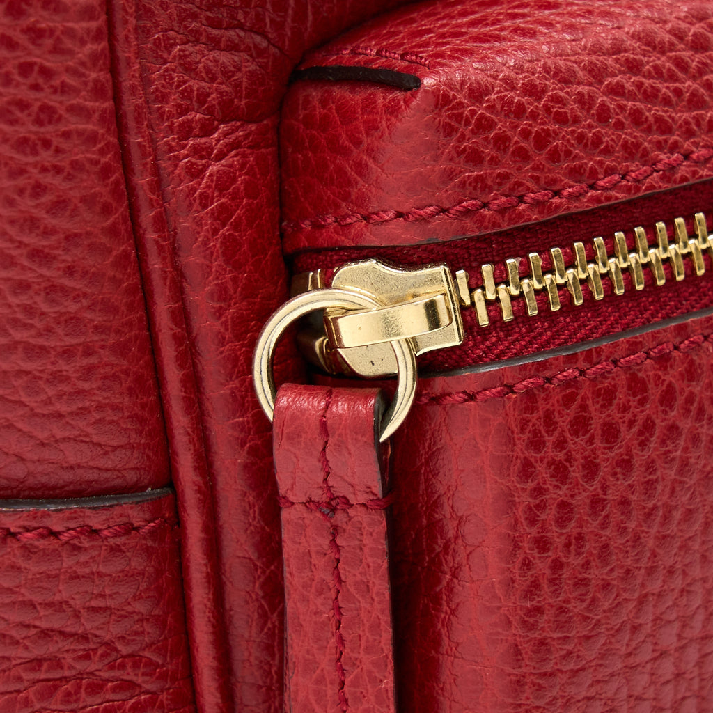 SOHO CHAIN BACKPACK RED GHW