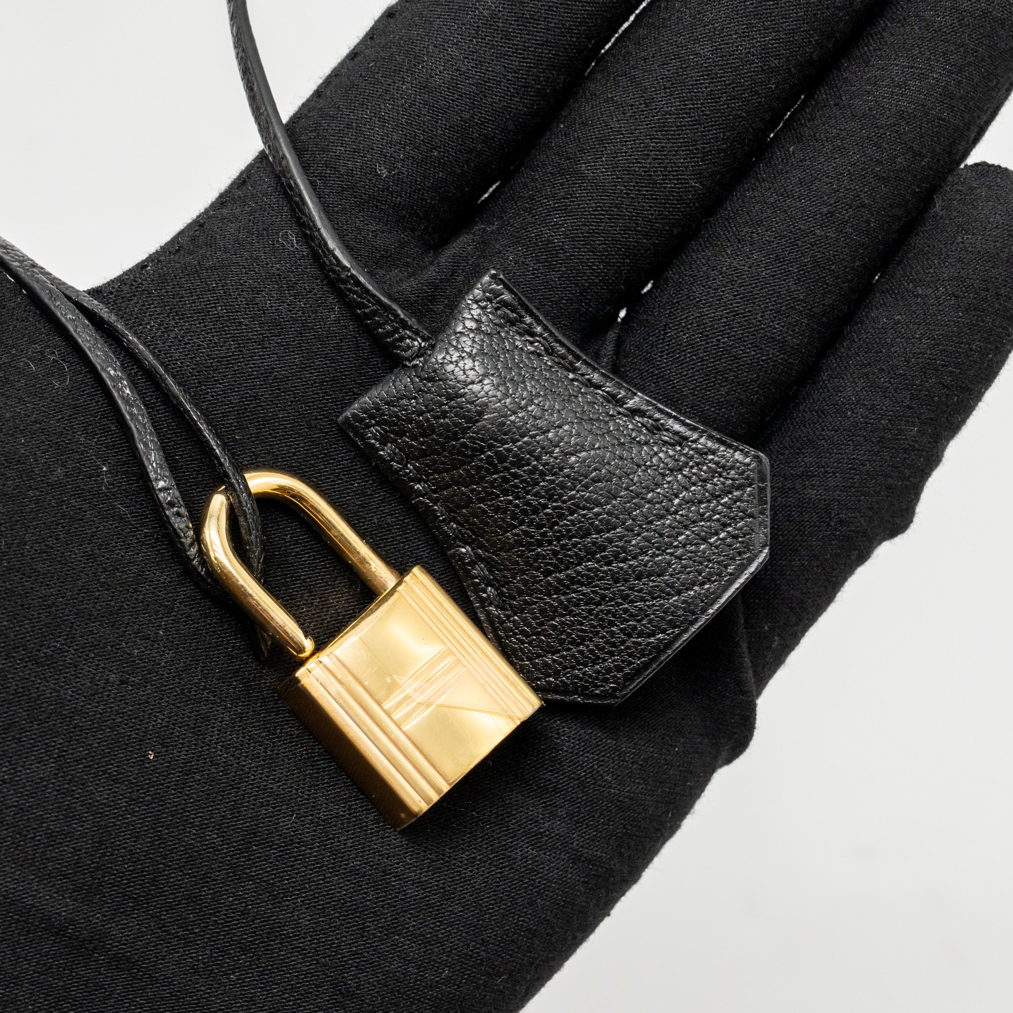 HERMES BIRKIN 30 CHÈVRE DE COROMANDEL BLACK GHW