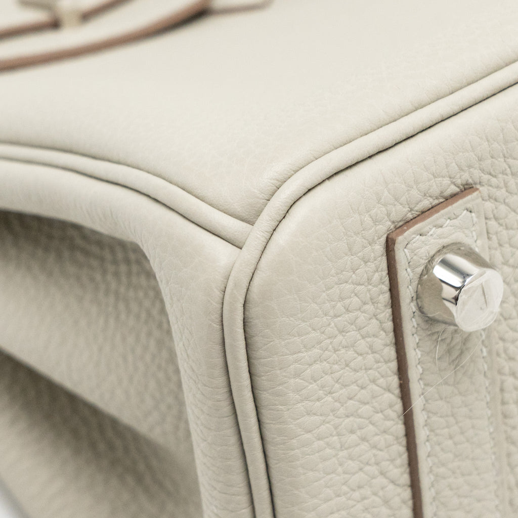 HERMES BIRKIN 25 TOGO GRIS PERLE SHW