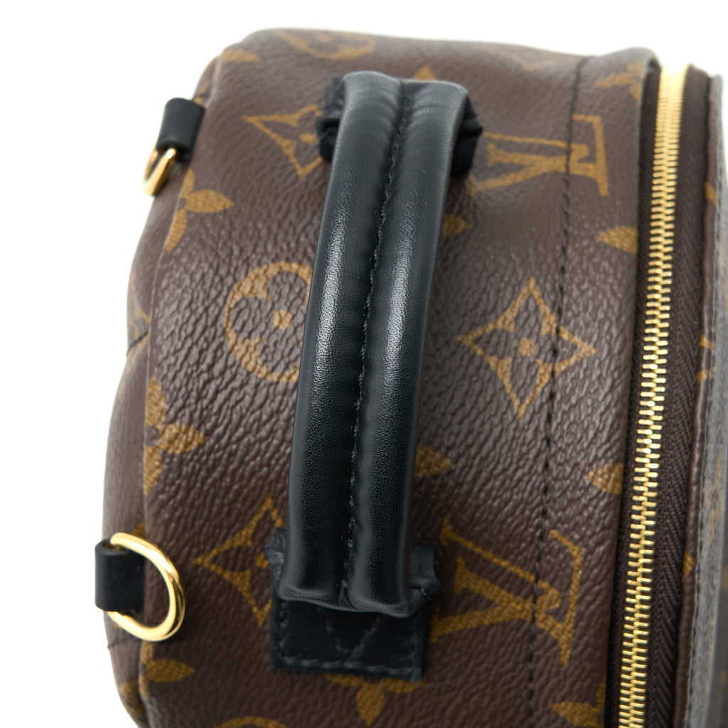 MINI PALM SPRING BACKPACK MONOGRAM CANVAS GHW (NEW VERSION)