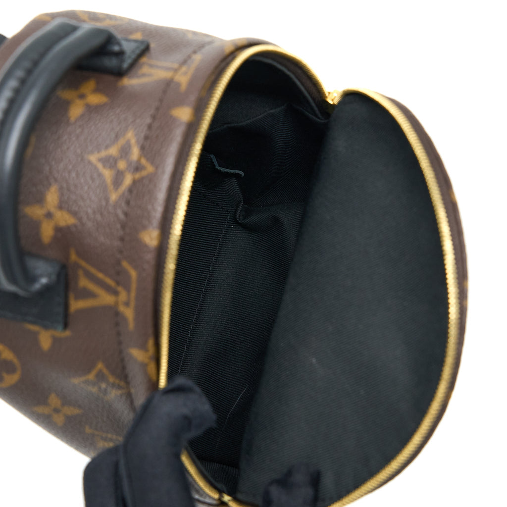 MINI PALM SPRING BACKPACK MONOGRAM CANVAS GHW (NEW VERSION)