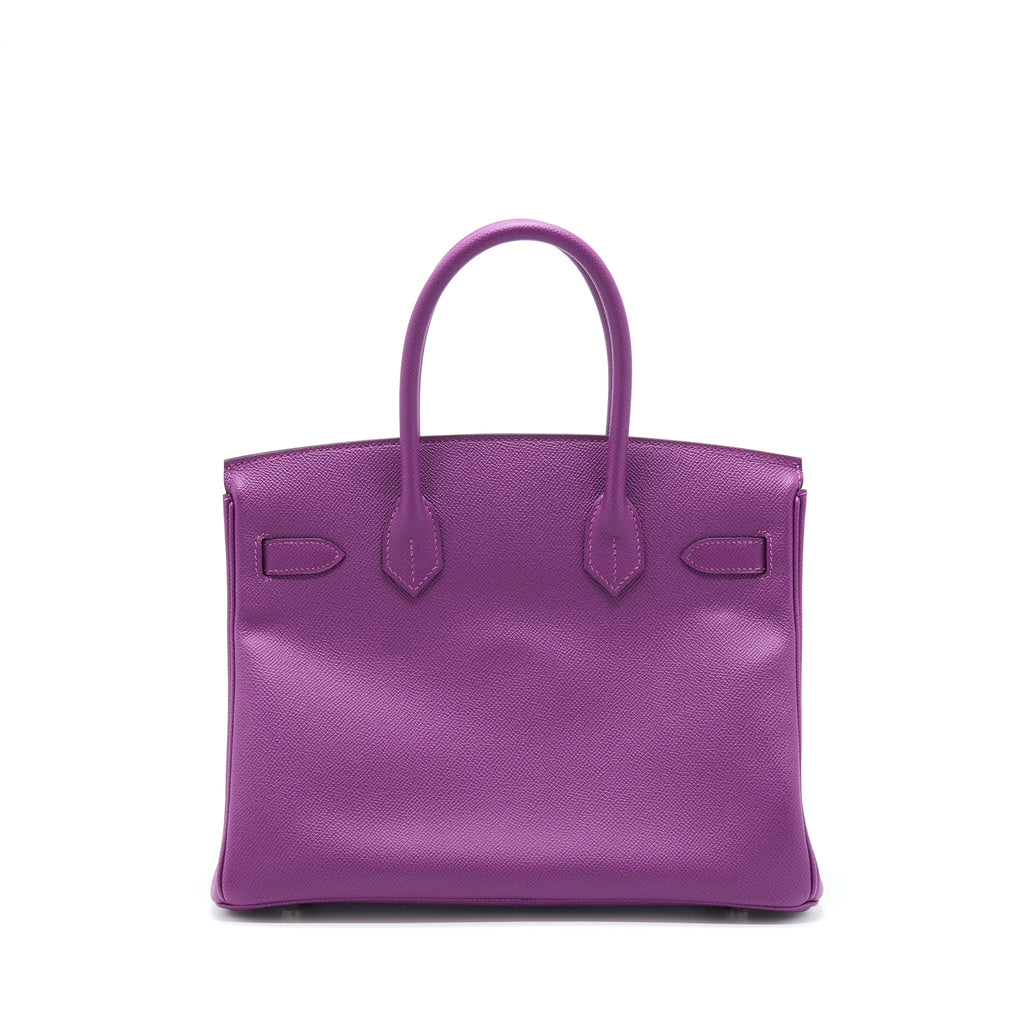 HERMES BIRKIN 30 EPSOM P9 ANEMONE SHW
