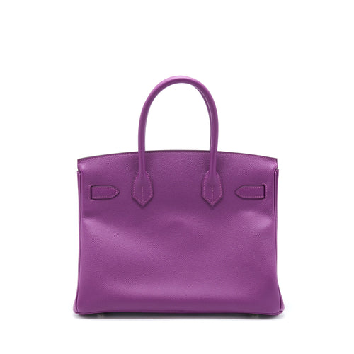 HERMES BIRKIN 30 EPSOM P9 ANEMONE SHW