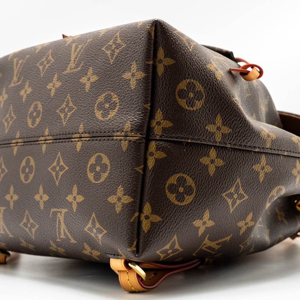MONTSOURIS PM BACKPACK MONOGRAM CANVAS GHW