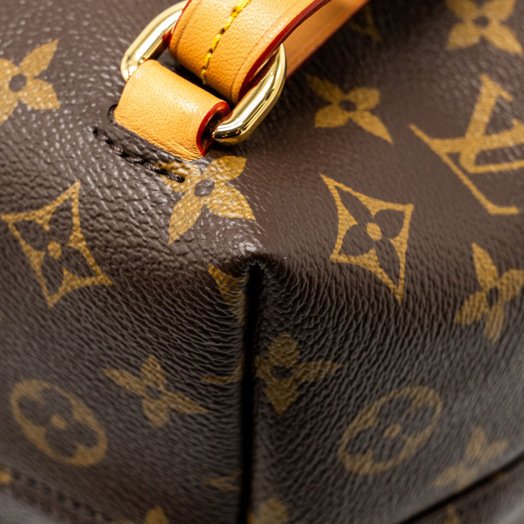 MONTSOURIS PM BACKPACK MONOGRAM CANVAS GHW
