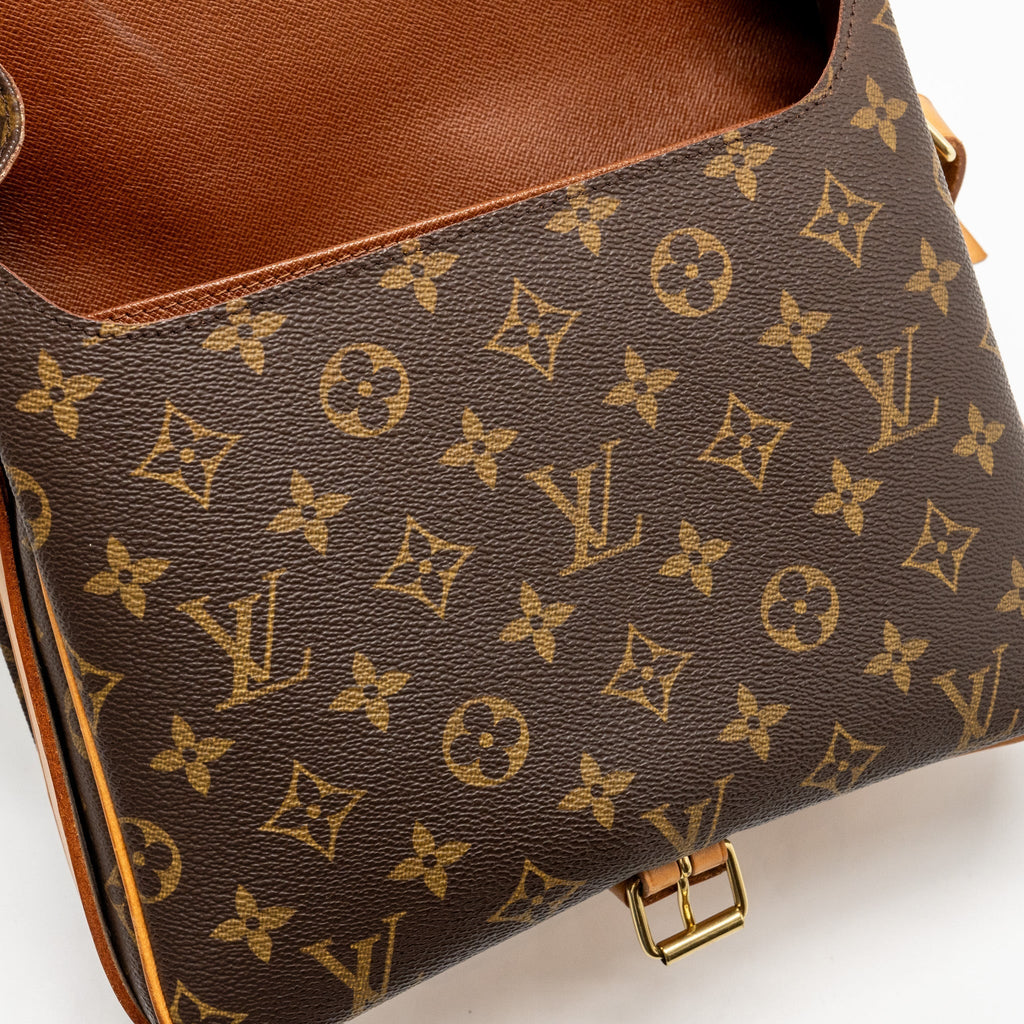 VINTAGE MESSENGER CROSSBODY BAG MONOGRAM CANVAS GHW