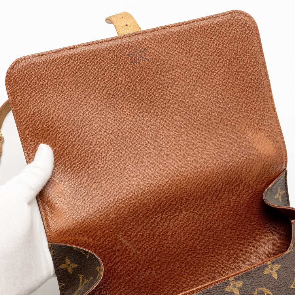 VINTAGE MESSENGER CROSSBODY BAG MONOGRAM CANVAS GHW