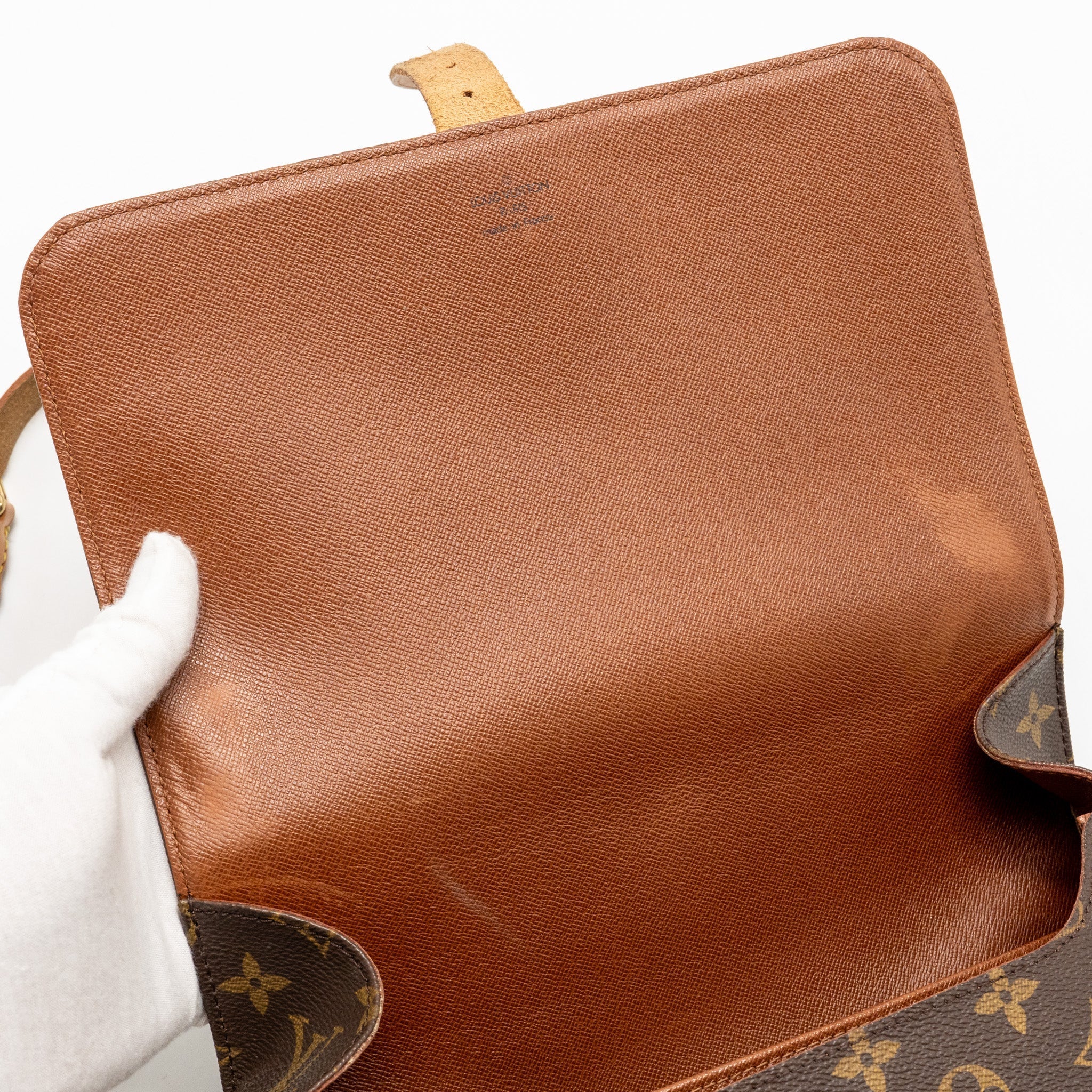 VINTAGE MESSENGER CROSSBODY BAG MONOGRAM CANVAS GHW