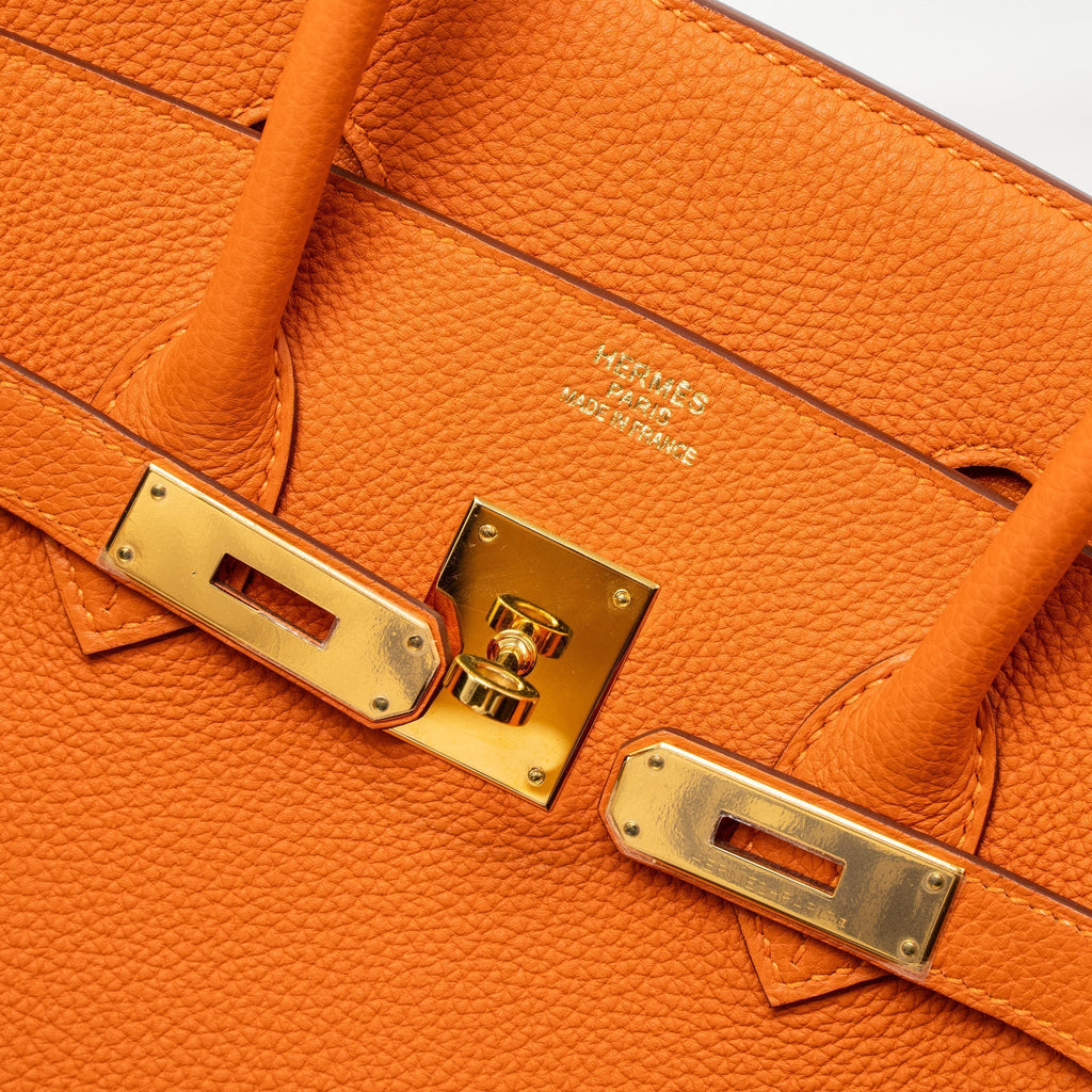 HERMES BIRKIN 35 TOGO ORANGE GHW