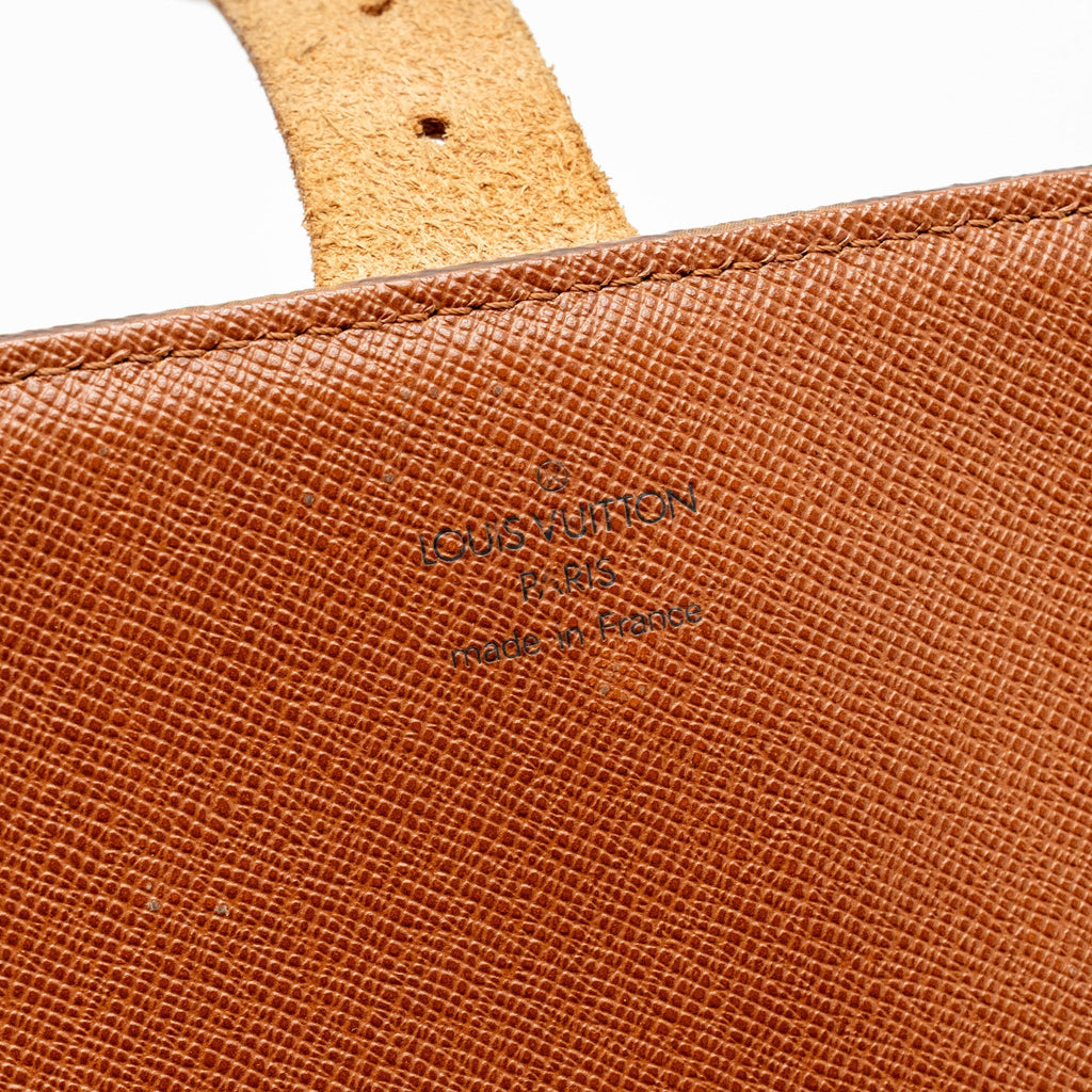 VINTAGE MESSENGER CROSSBODY BAG MONOGRAM CANVAS GHW