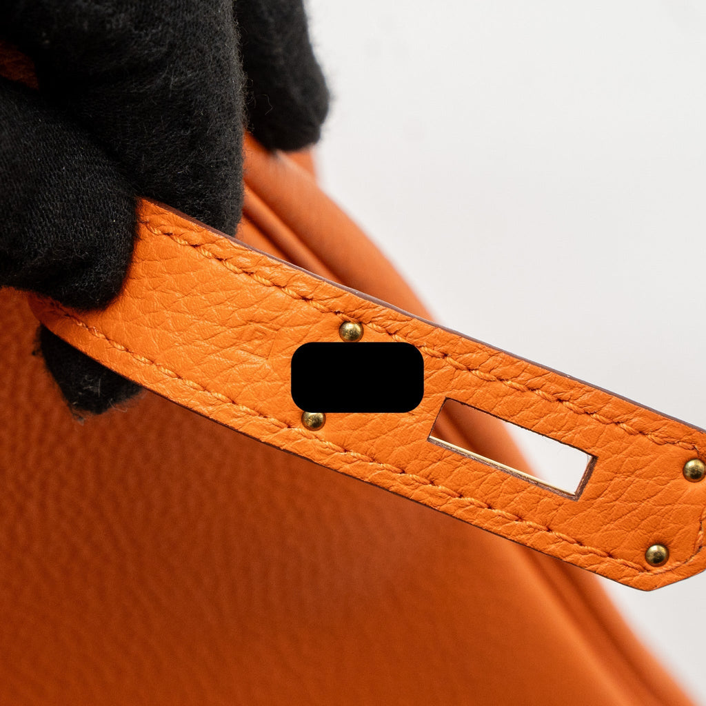 HERMES BIRKIN 35 TOGO ORANGE GHW