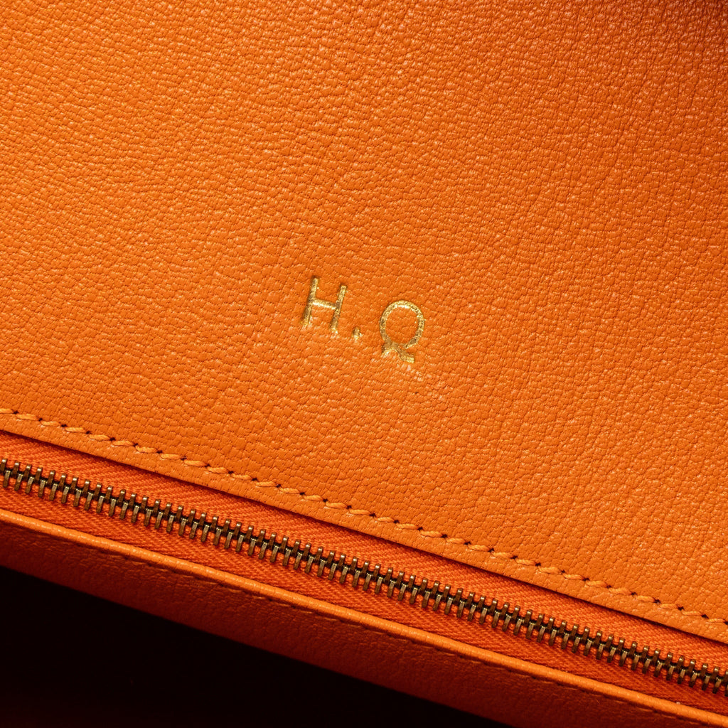 HERMES BIRKIN 35 TOGO ORANGE GHW
