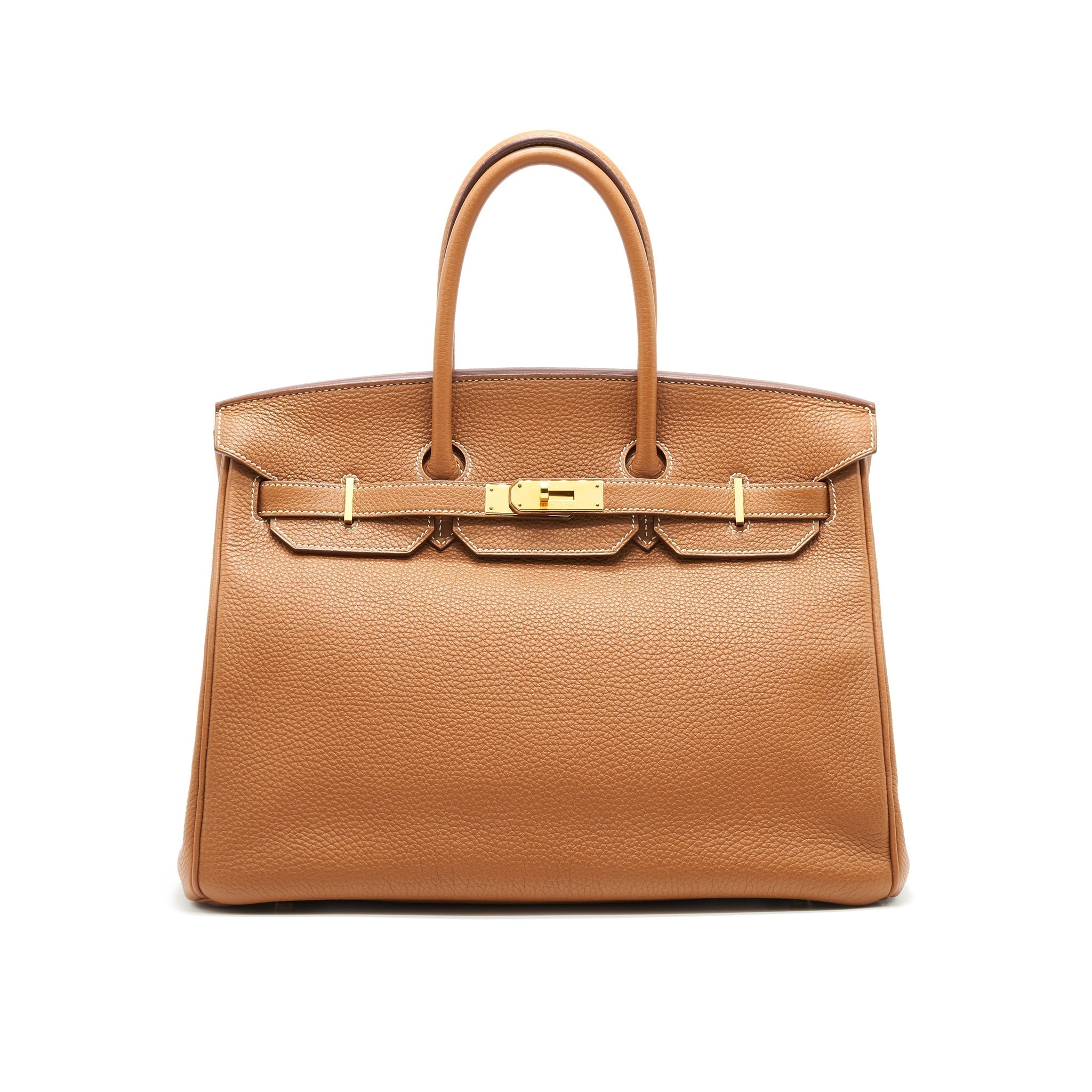 HERMES BIRKIN35 GOLD WITH GHW