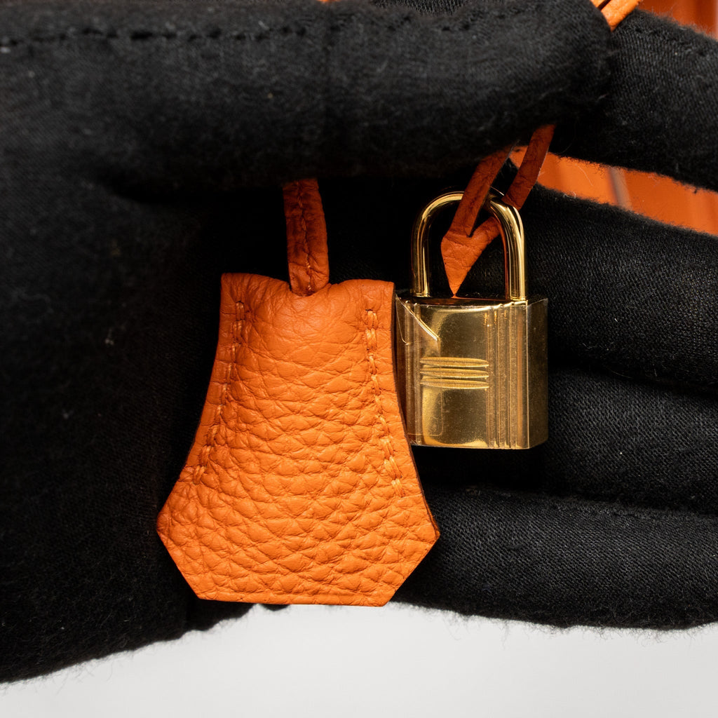 HERMES BIRKIN 35 TOGO ORANGE GHW