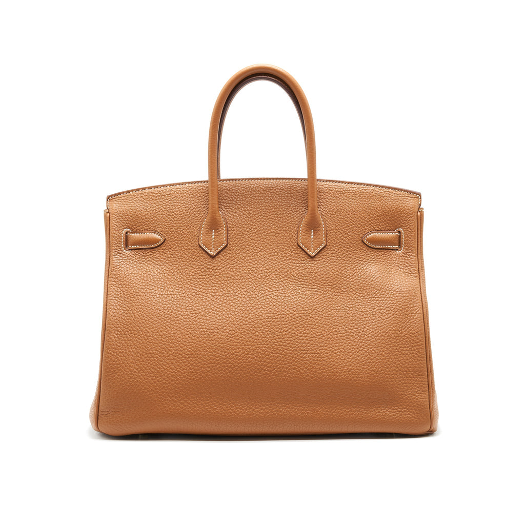 HERMES BIRKIN35 GOLD WITH GHW
