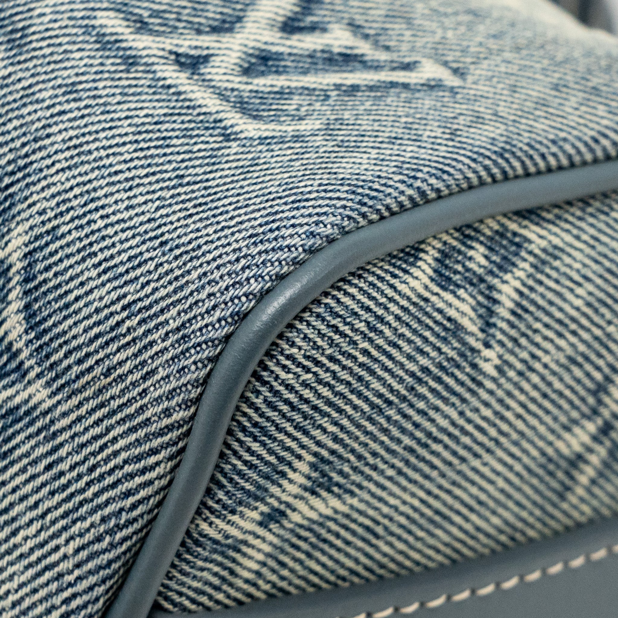KEEPALL BANDOULIERE 25 WASHED DENIM CANVAS BLUE SHW