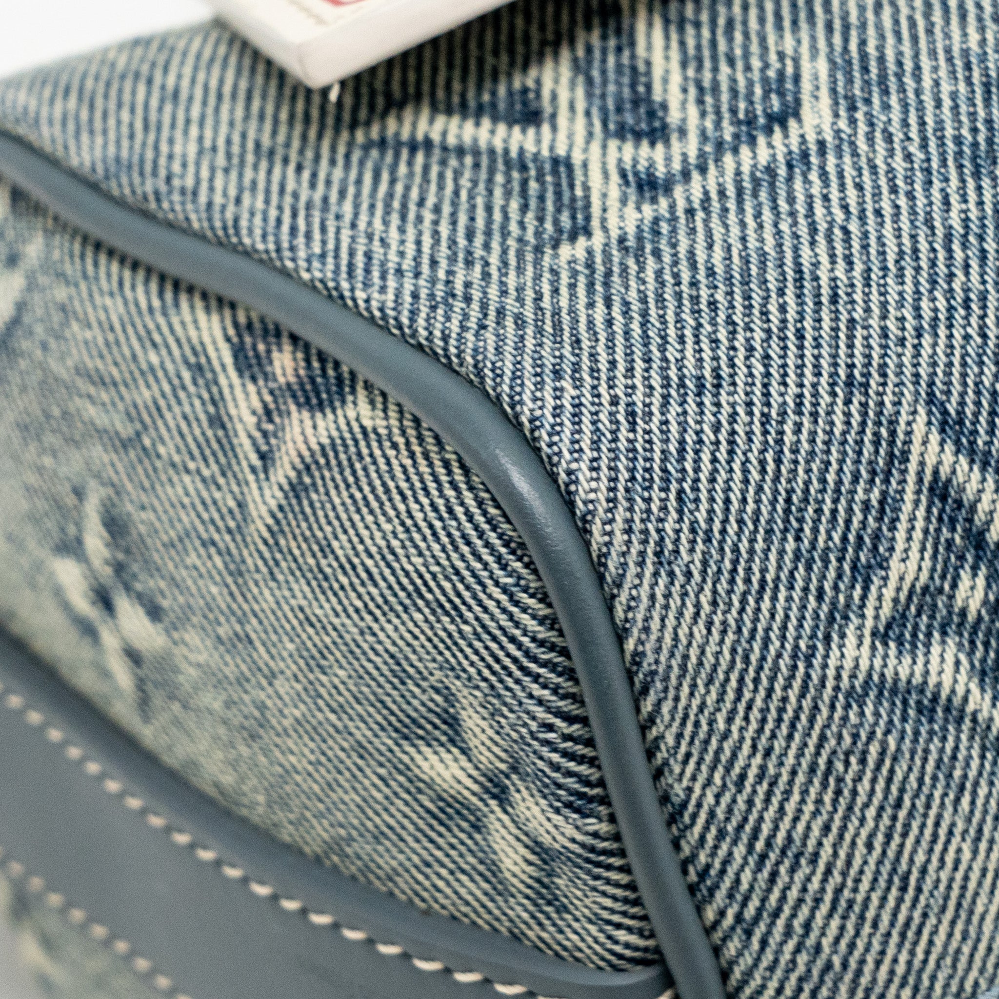 KEEPALL BANDOULIERE 25 WASHED DENIM CANVAS BLUE SHW