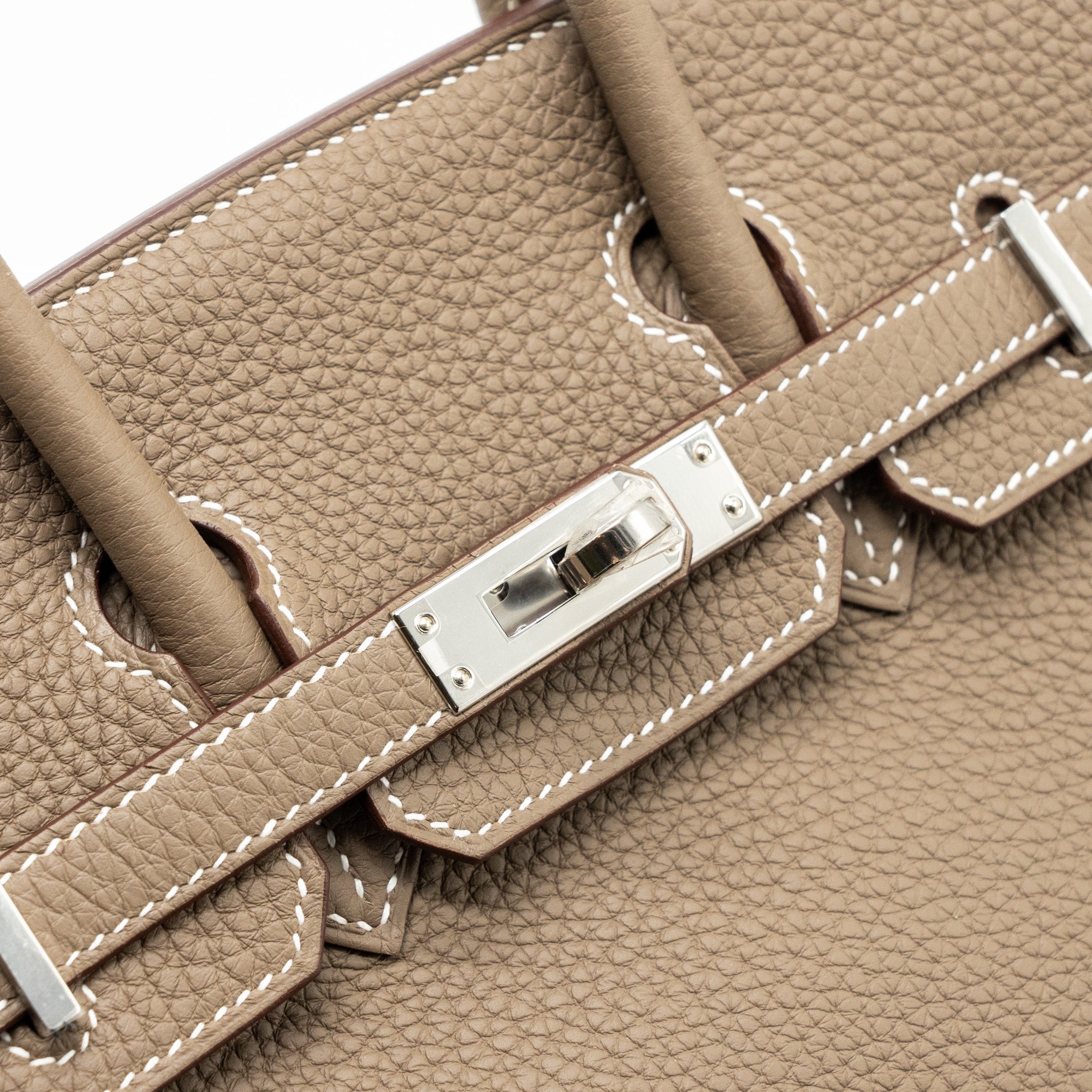 HERMES BIRKIN 25 TOGO ETOUPE SHW