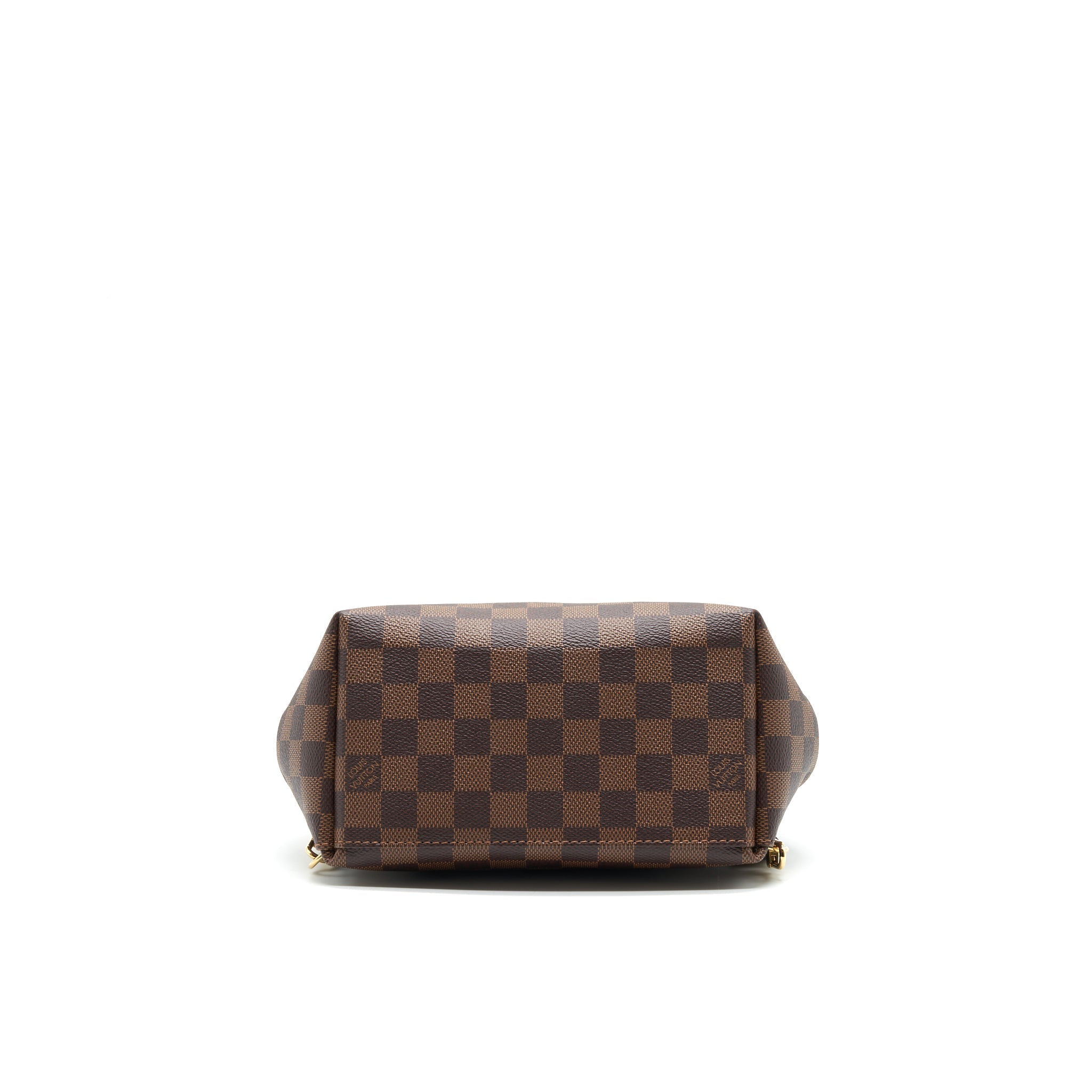 CLAPTON BACKPACK DAMIER EBENE LEATHER BROWN