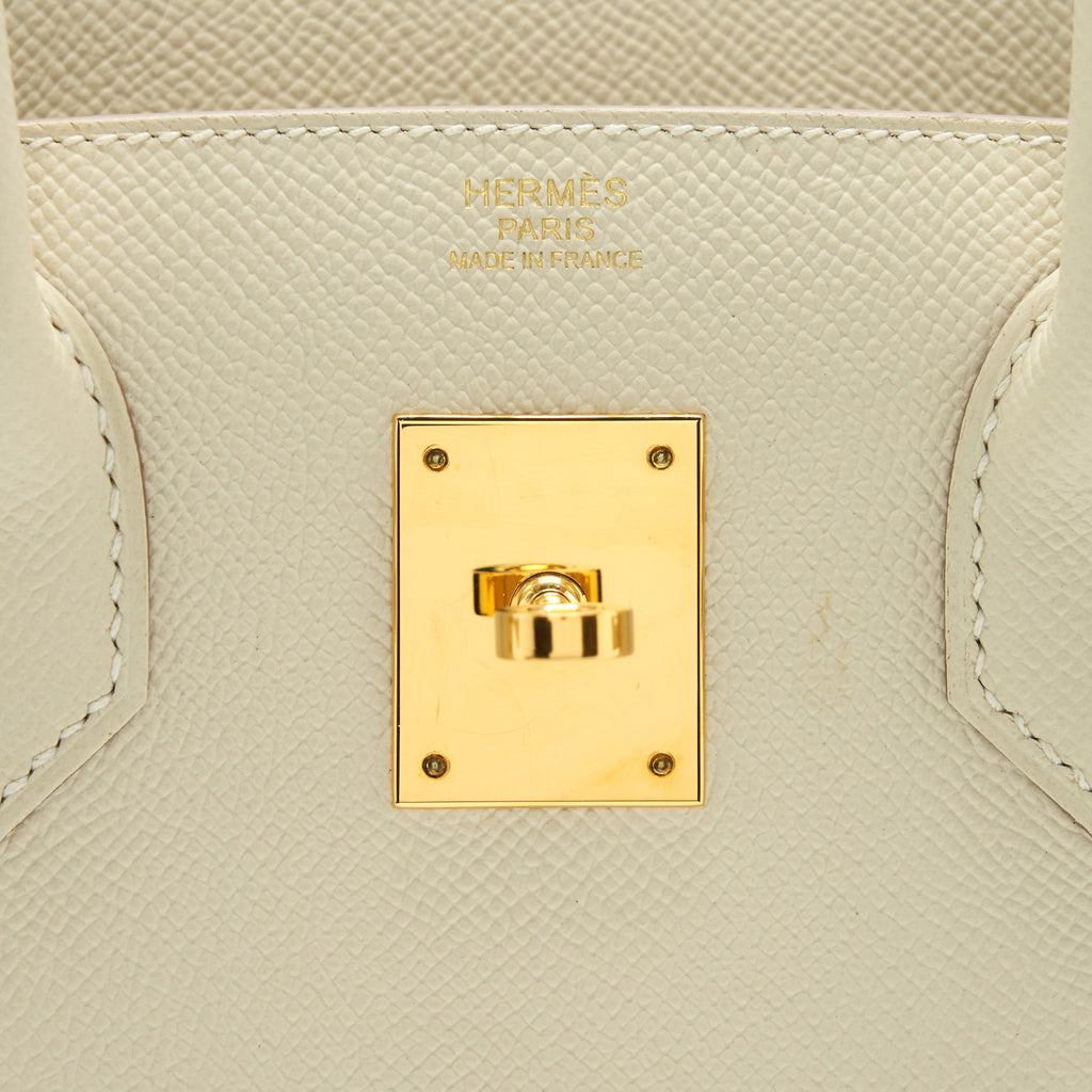 HERMES BIRKIN 30 EPSOM CRAIE GHW