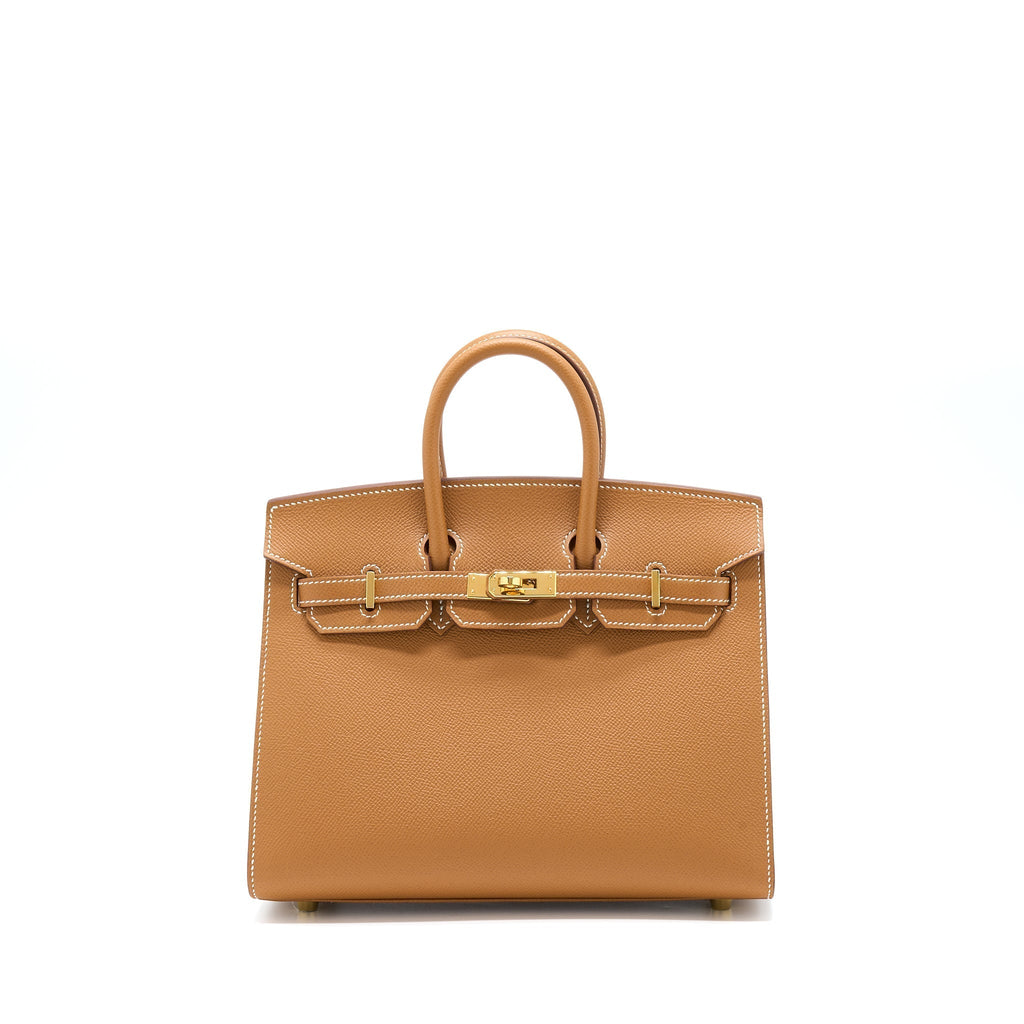 HERMES BIRKIN 25 EPSOM GOLD GHW