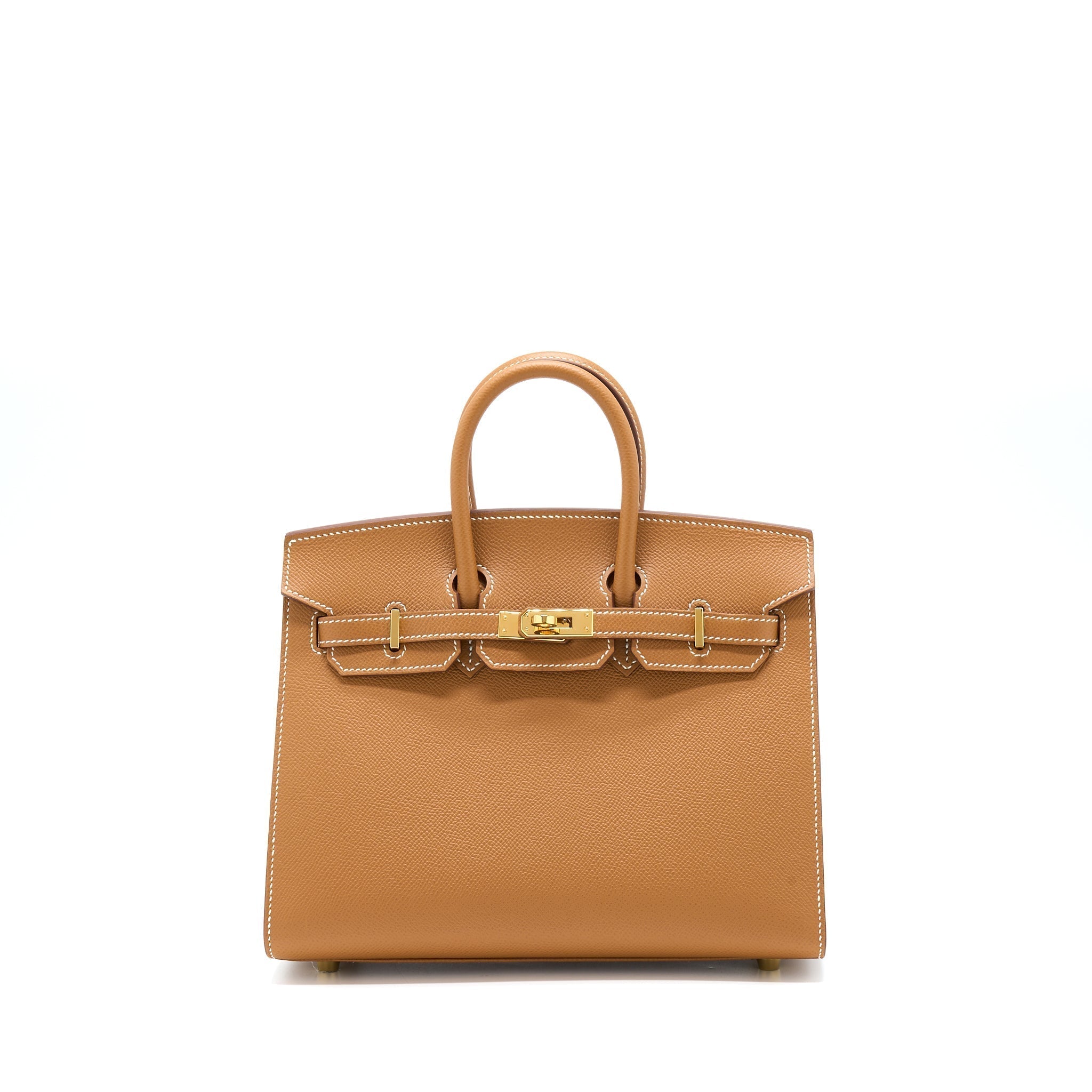HERMES BIRKIN 25 EPSOM GOLD GHW