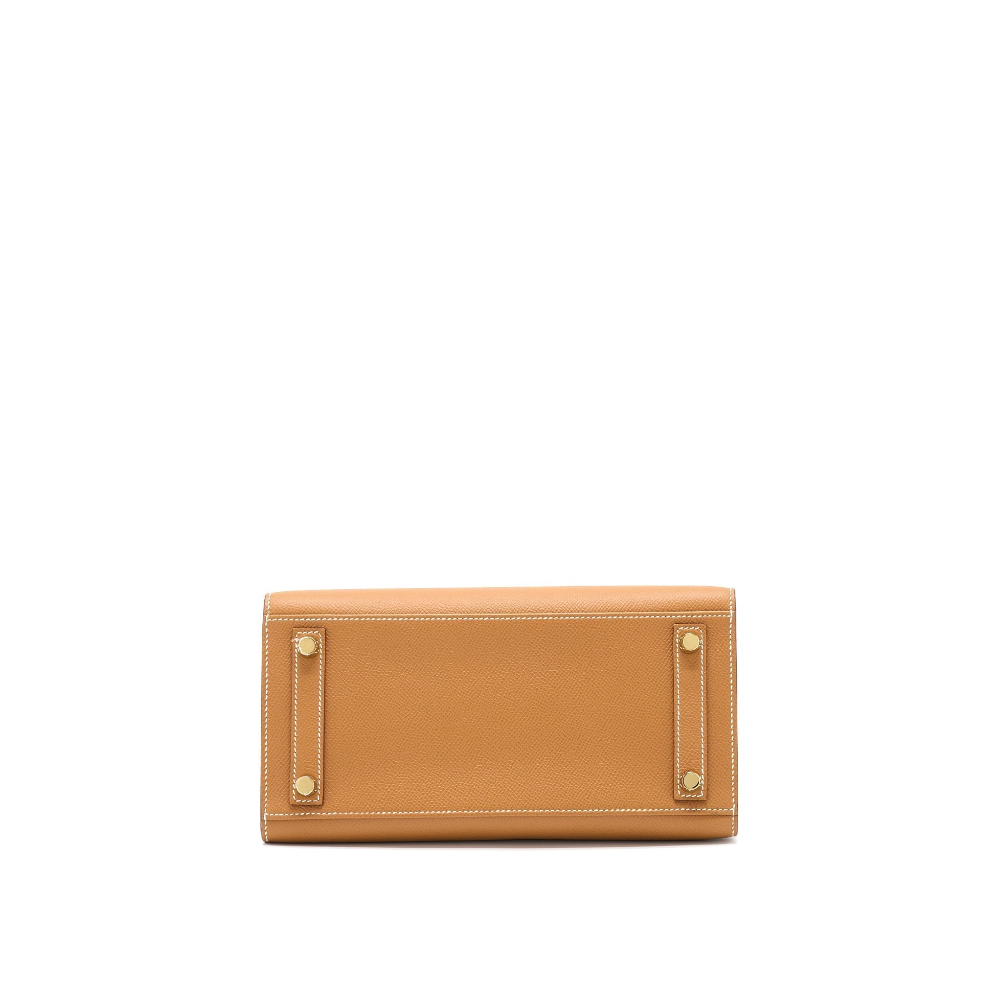 HERMES BIRKIN 25 EPSOM GOLD GHW