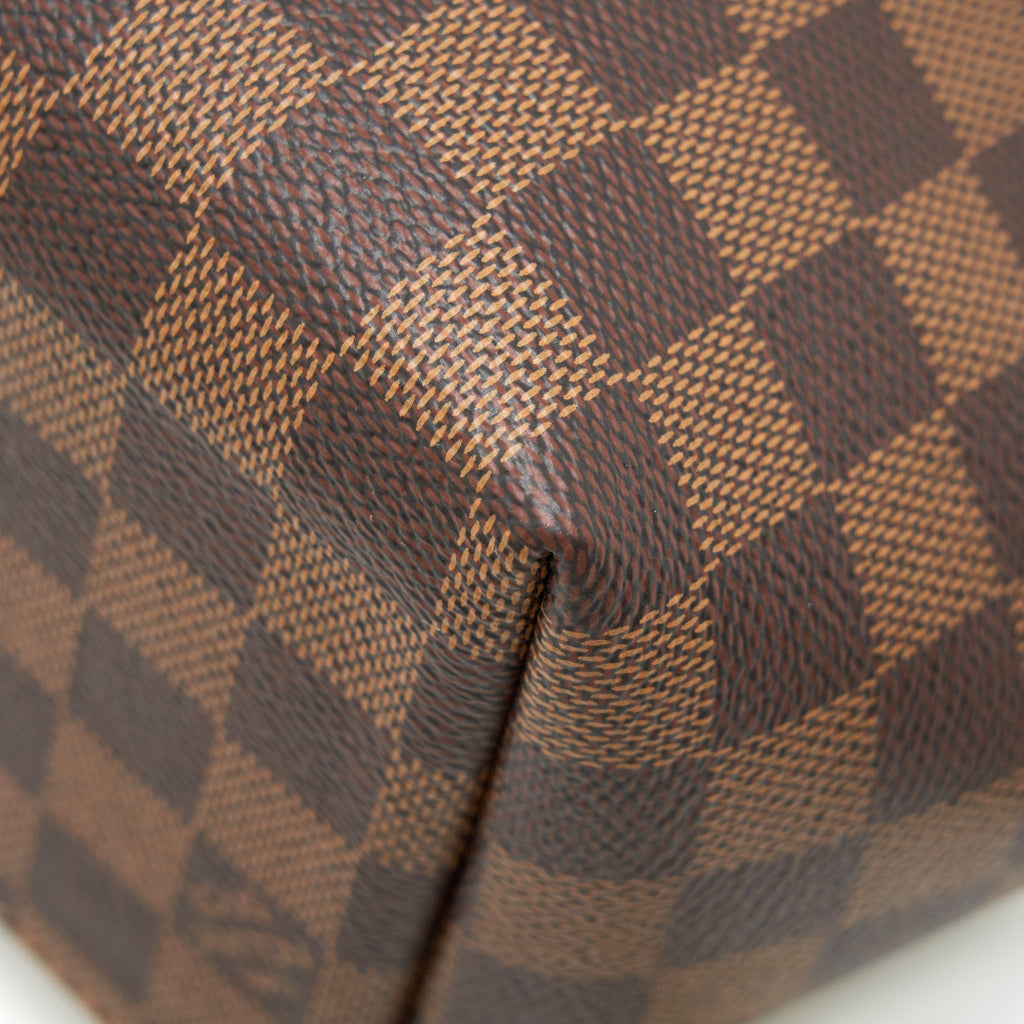CLAPTON BACKPACK DAMIER EBENE LEATHER BROWN