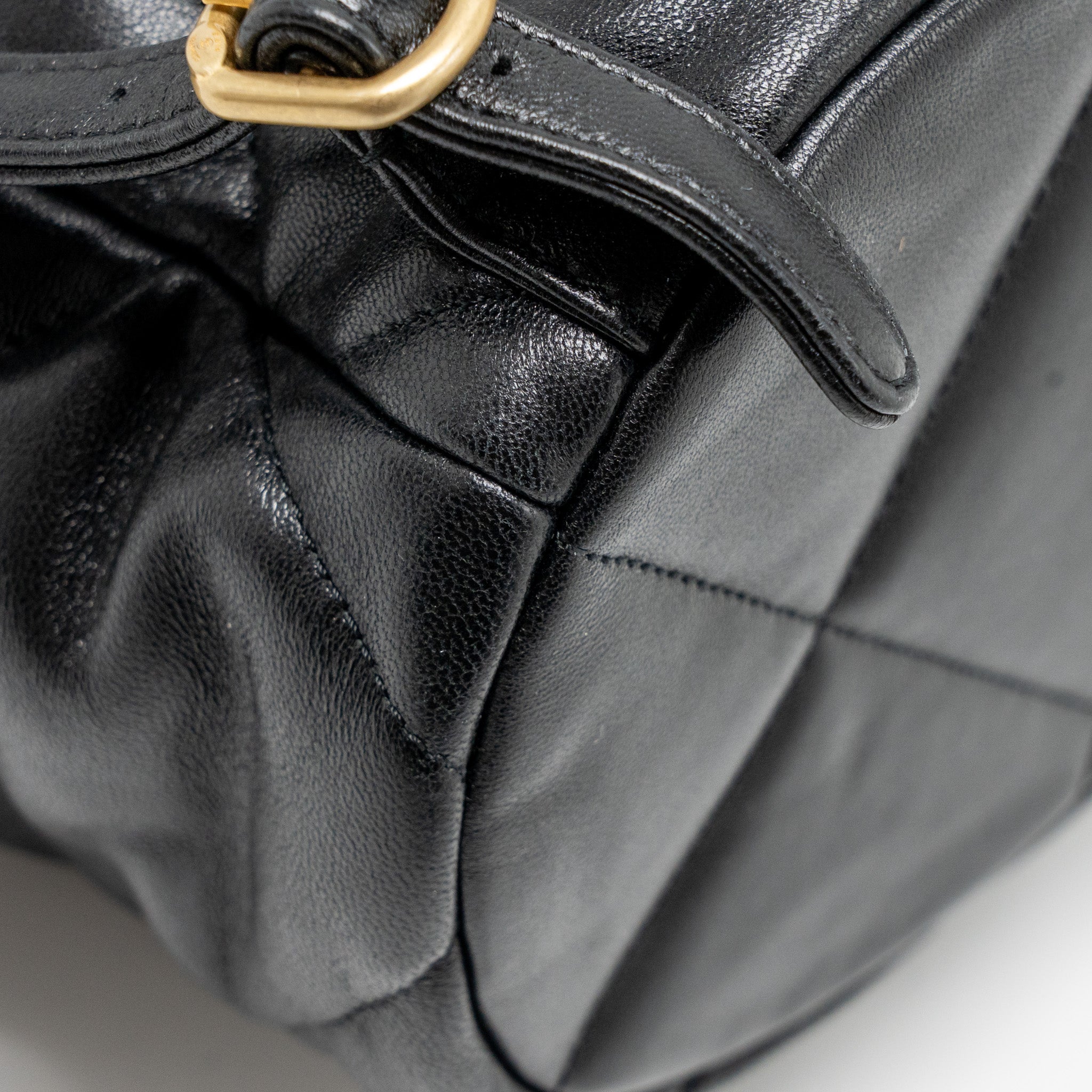 24C 19 BACKPACK LAMBSKIN BLACK MULTICOLOUR HARDWARE (MICROCHIP)